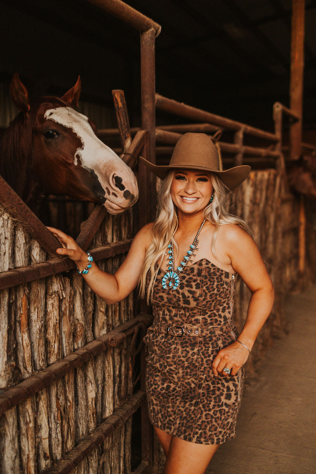 The Cheyenne Dress - Leopard