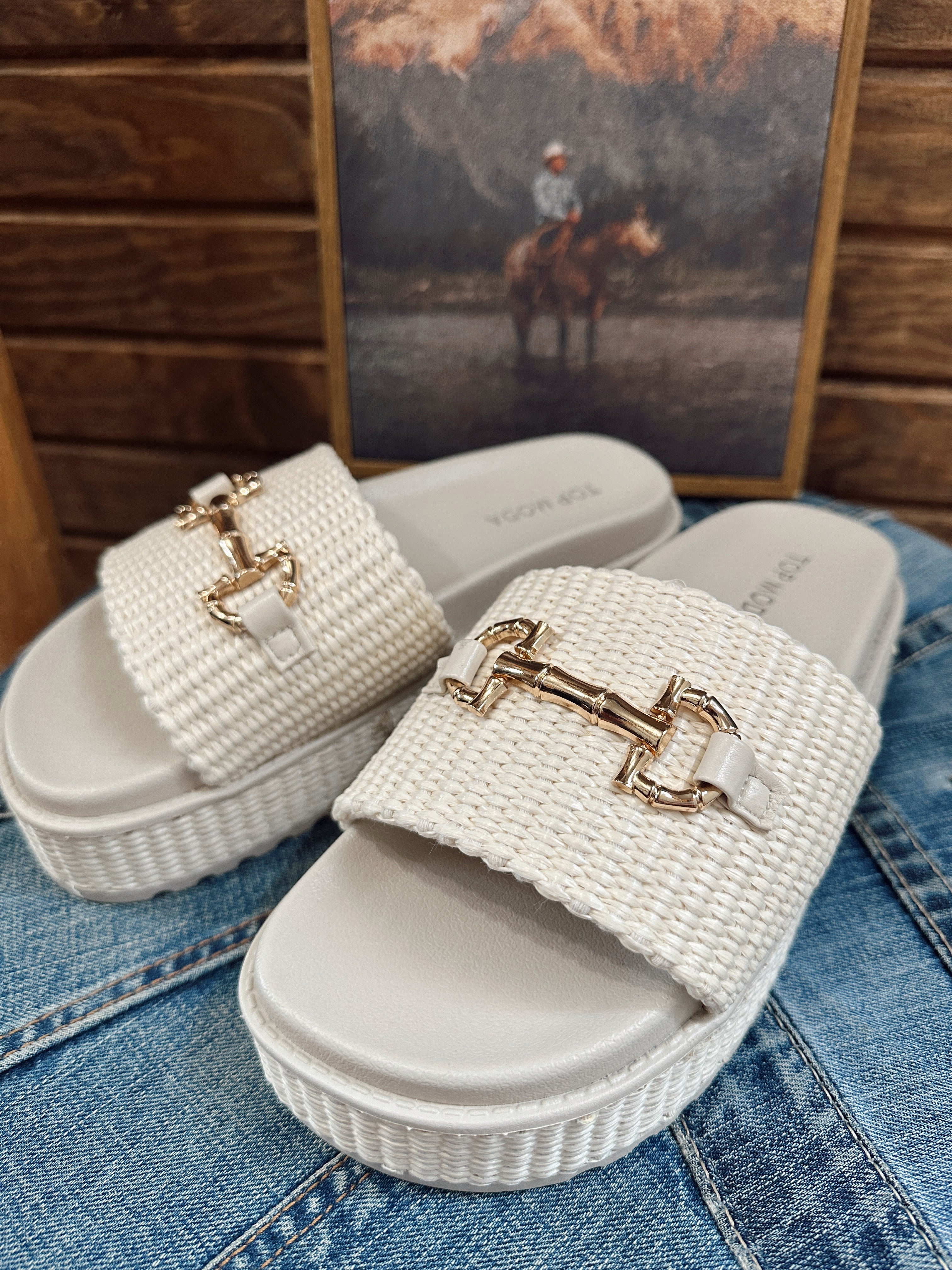 The Bitty Sandal - Natural