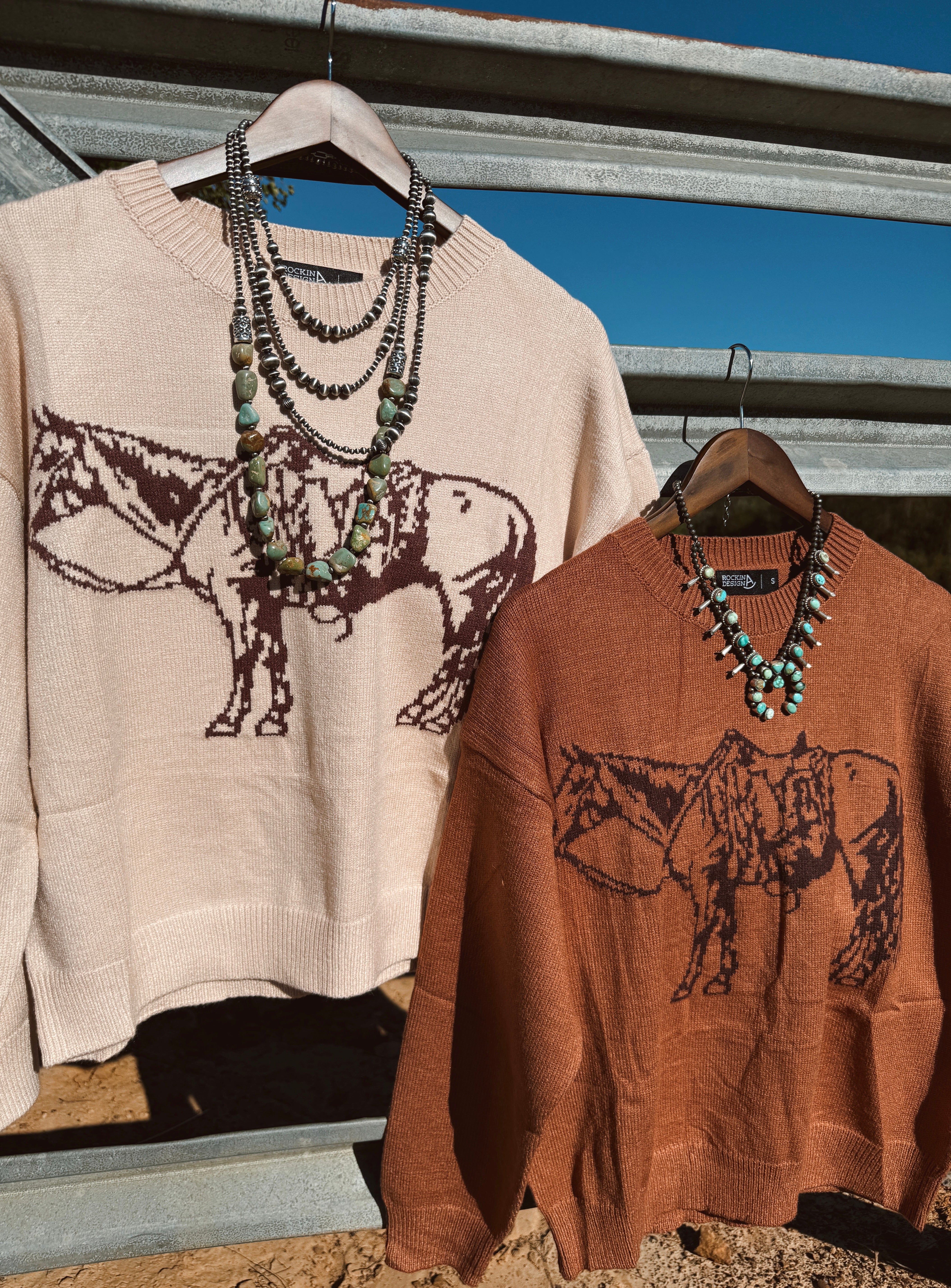 The Cowpoke Sweater - Cream