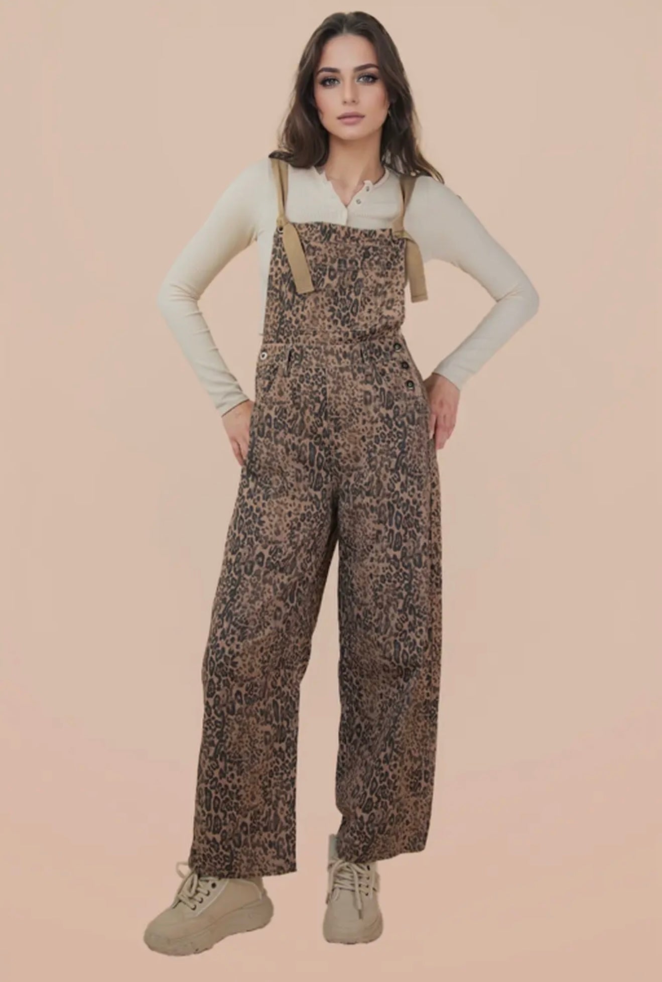 The Leopard Overalls