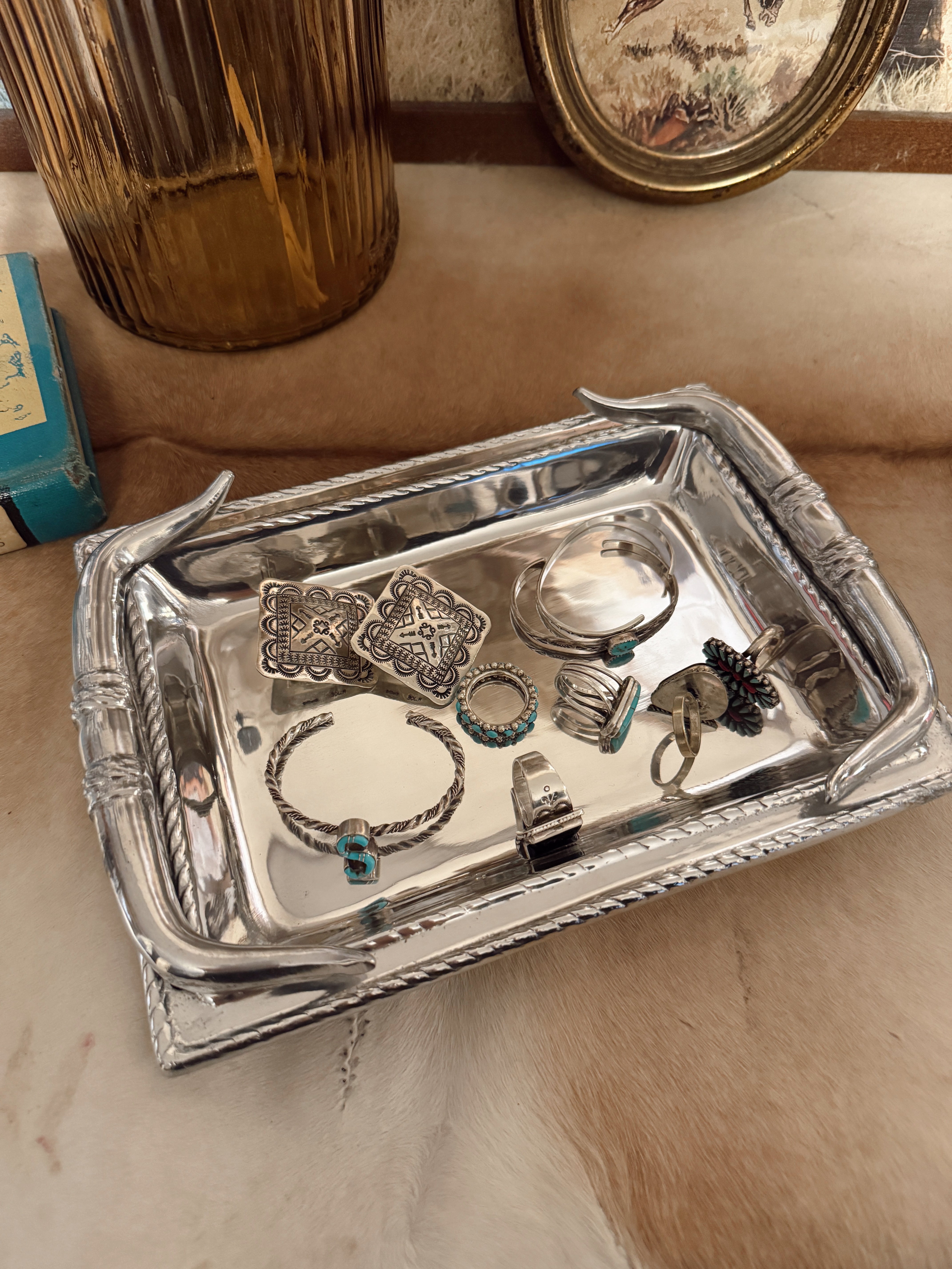 The Longhorn Catch All Tray