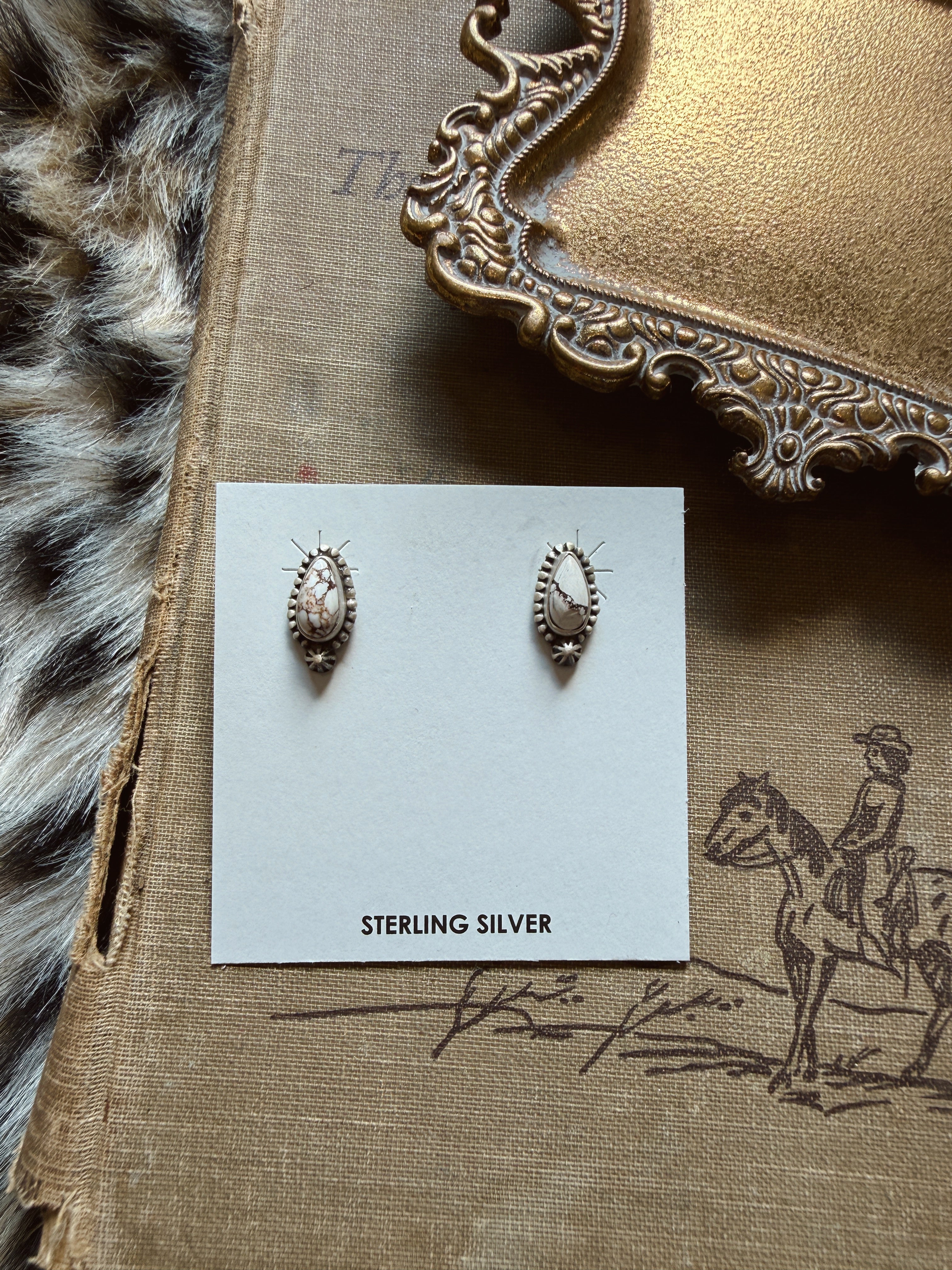 The Wild Horse Earrings