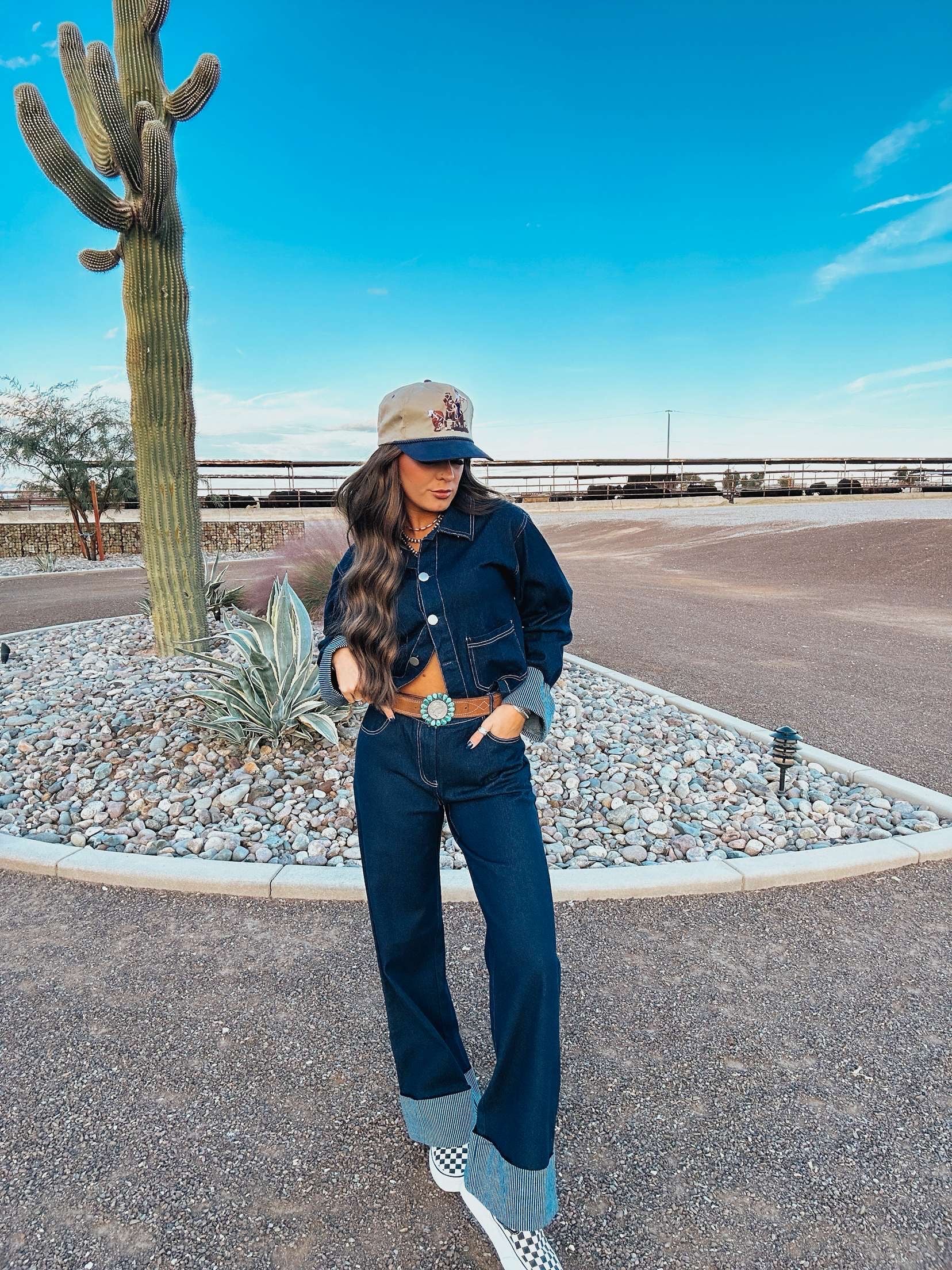 The Stripe Denim Jacket