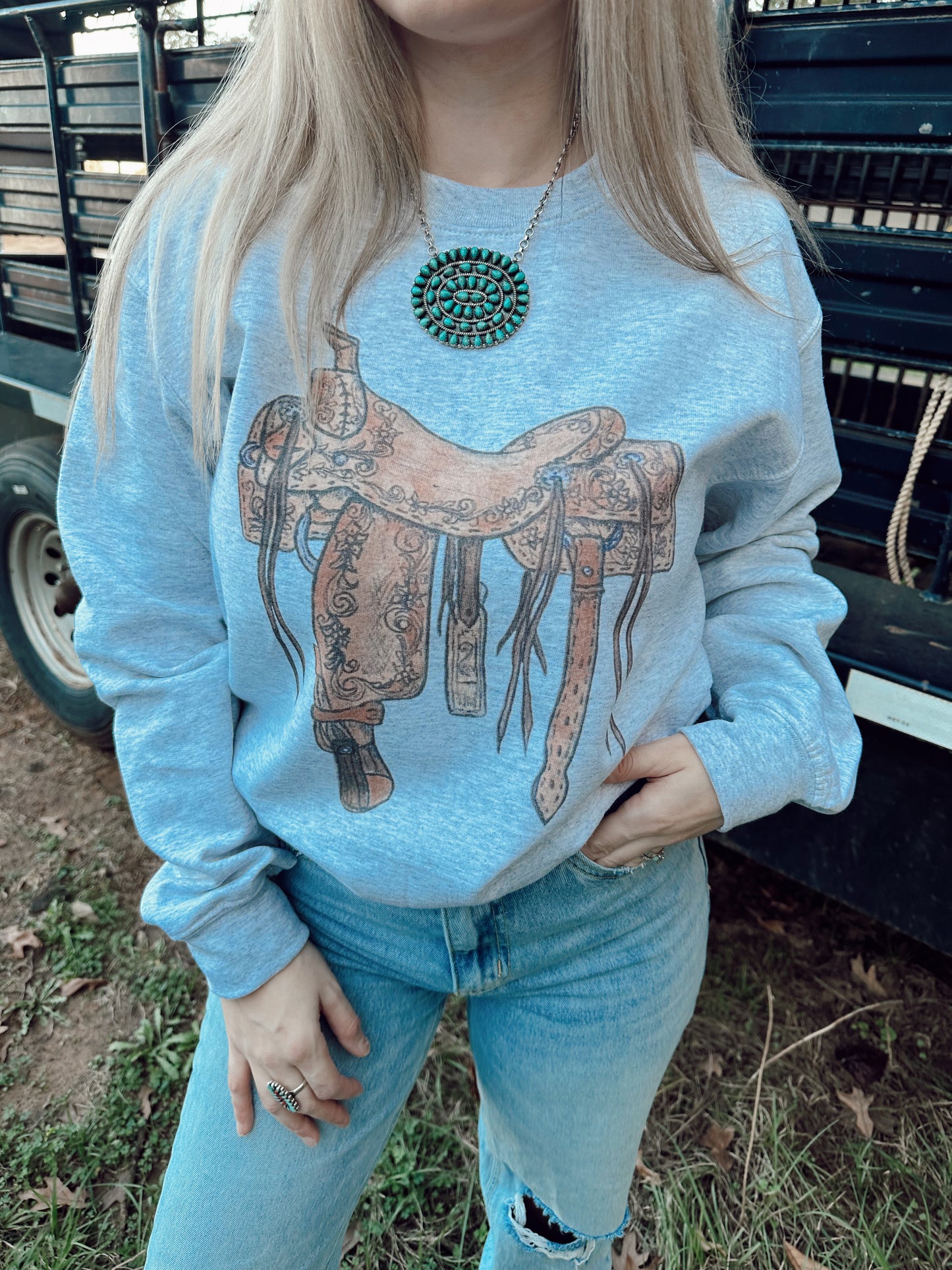 The Saddle Up Pullover