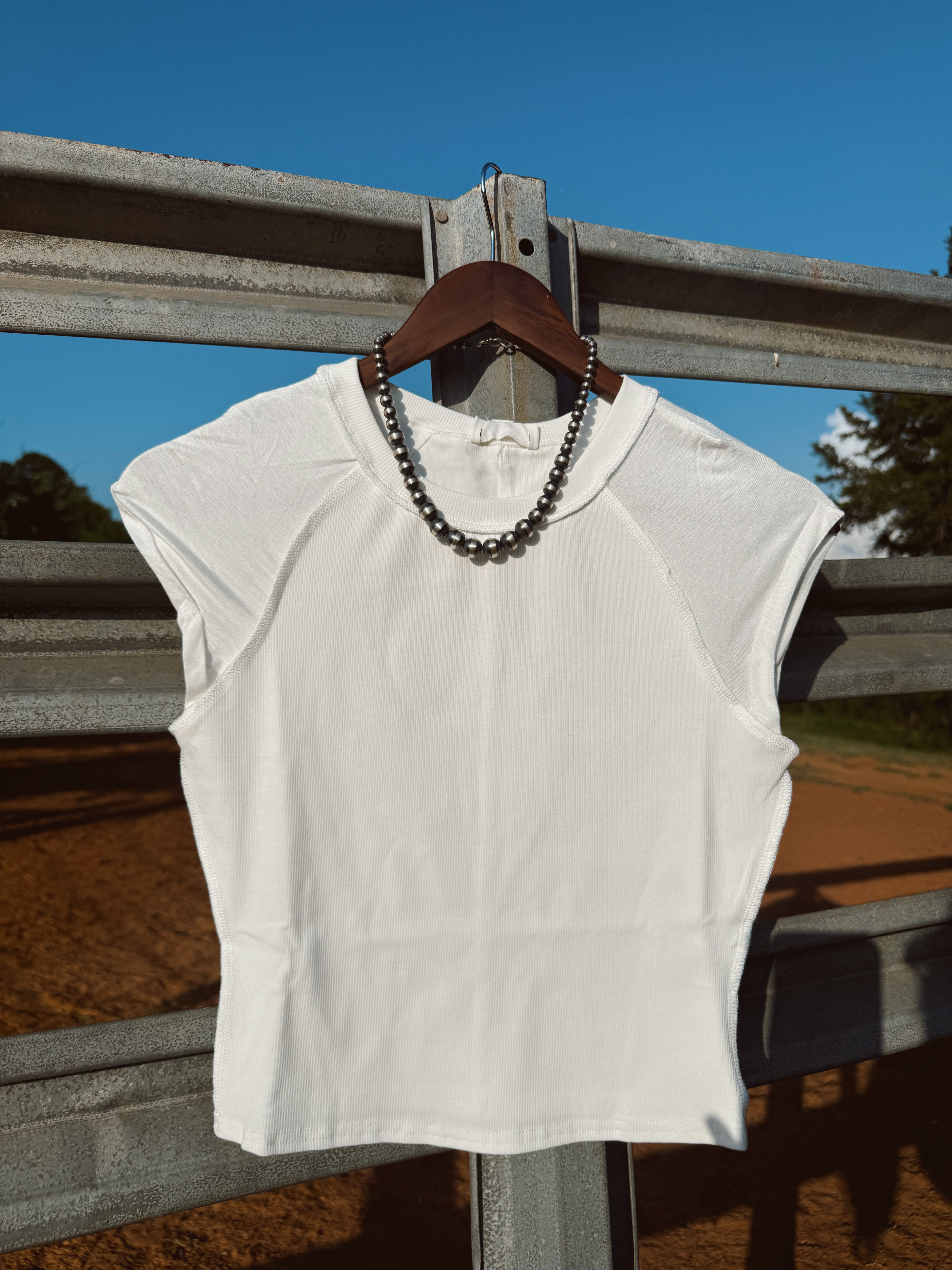 The Ramona Top - White