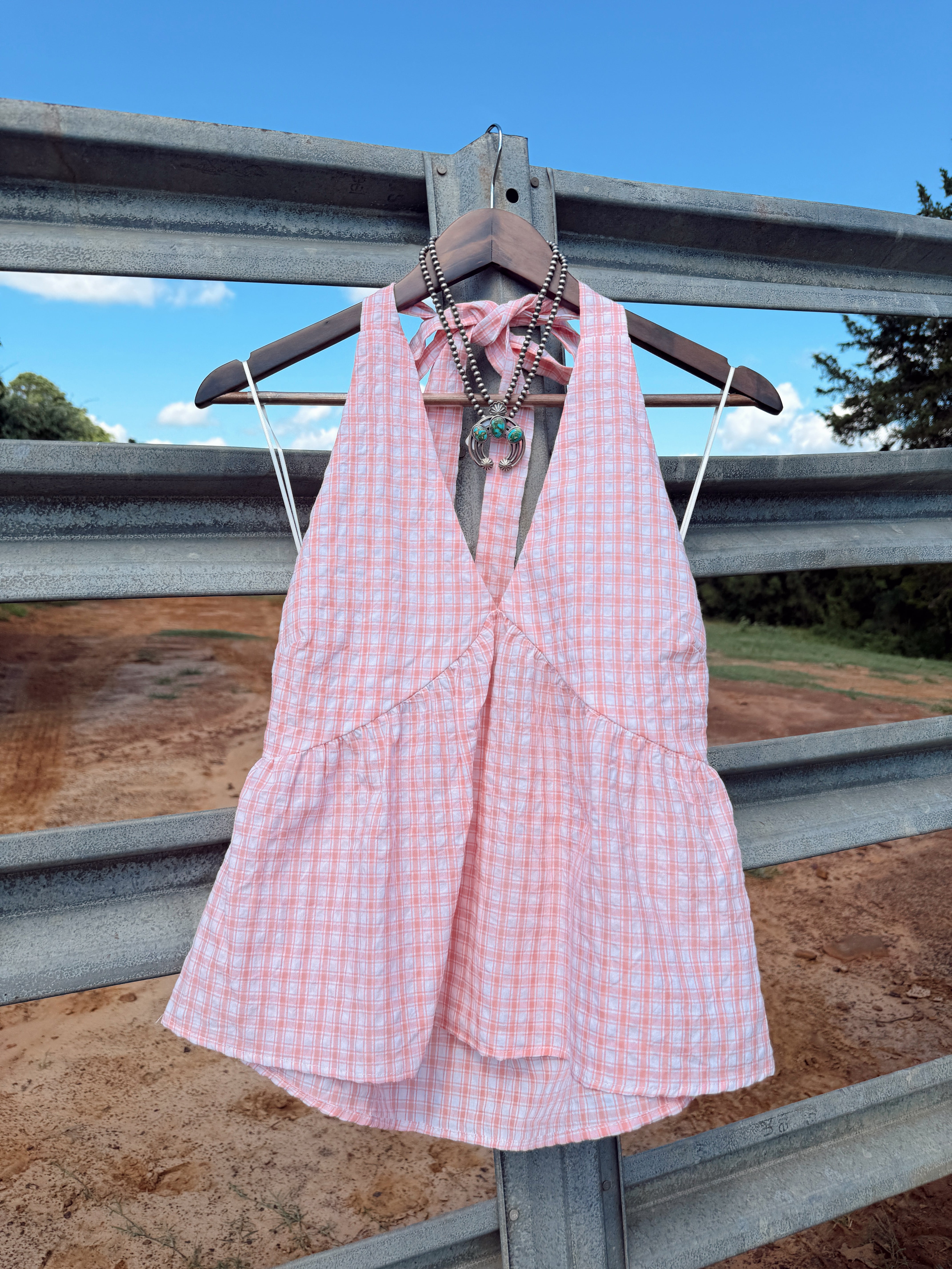 The Rosa Halter Top
