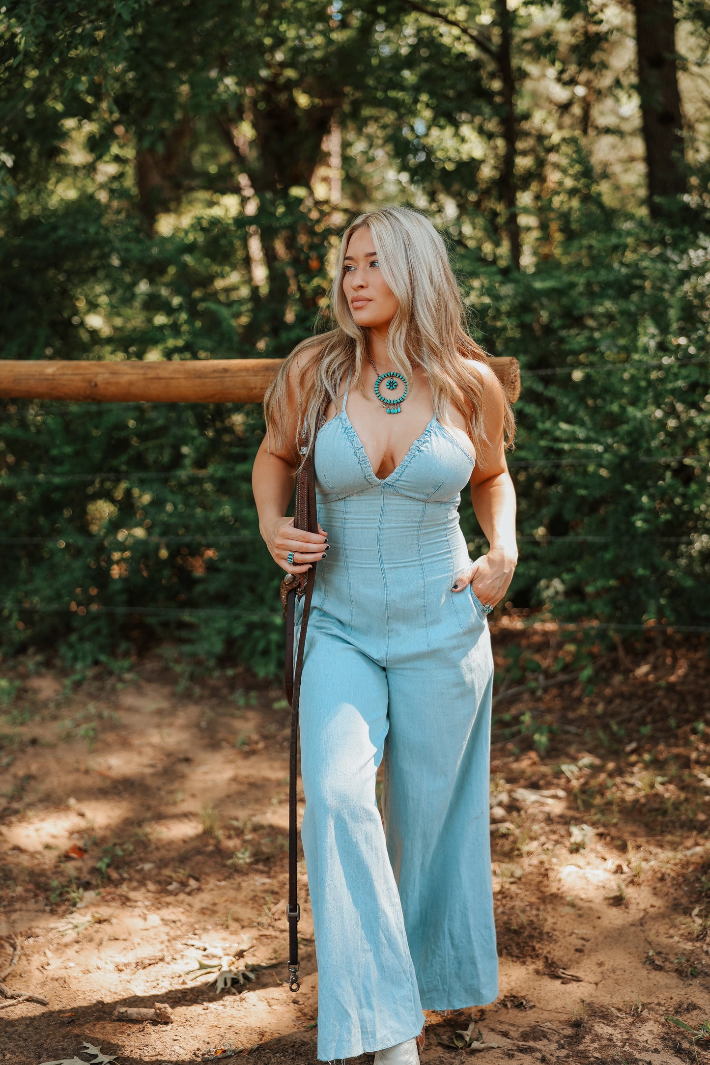 The Johnny Denim Jumpsuit