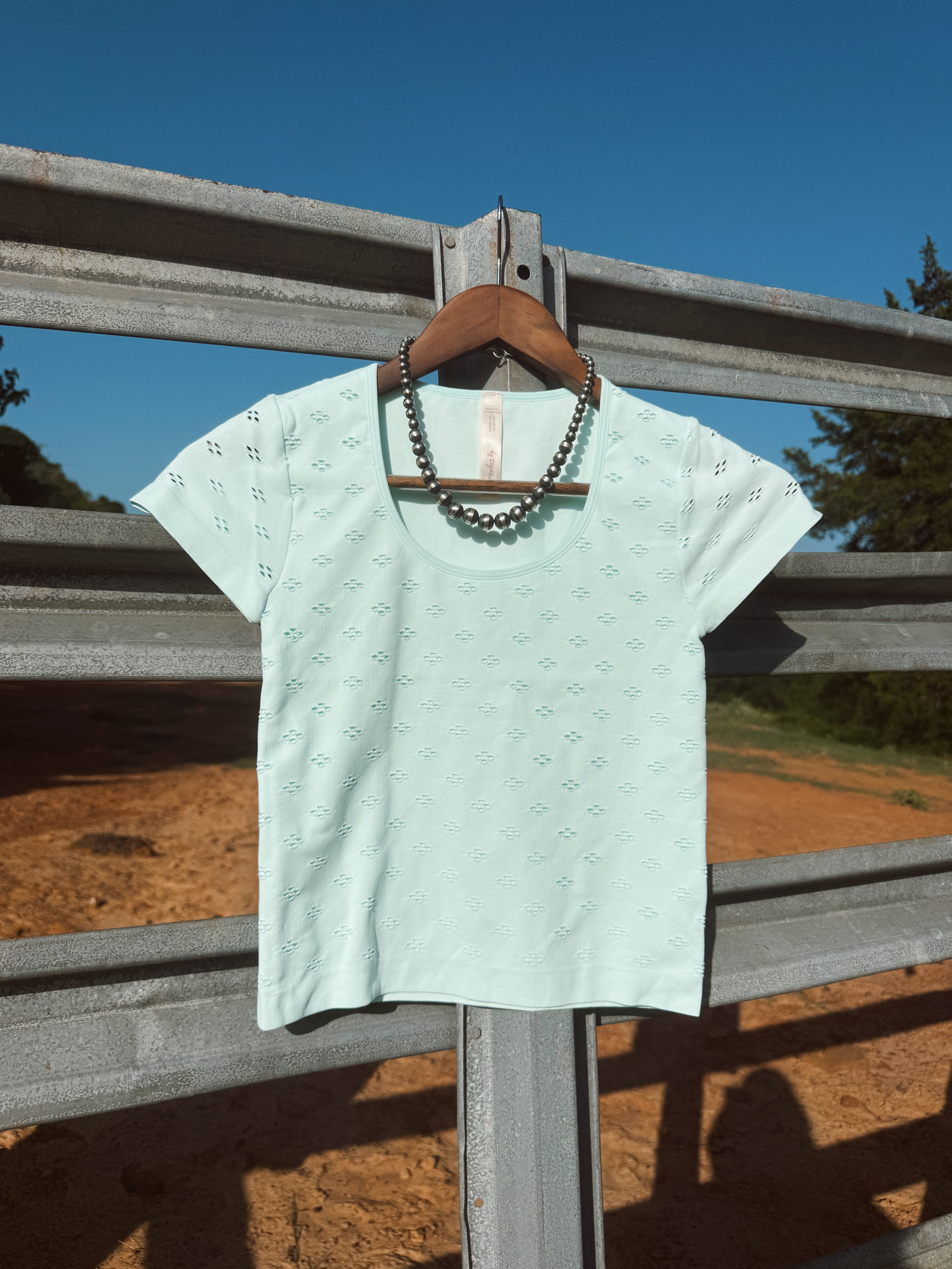 The Lauren Top - Teal
