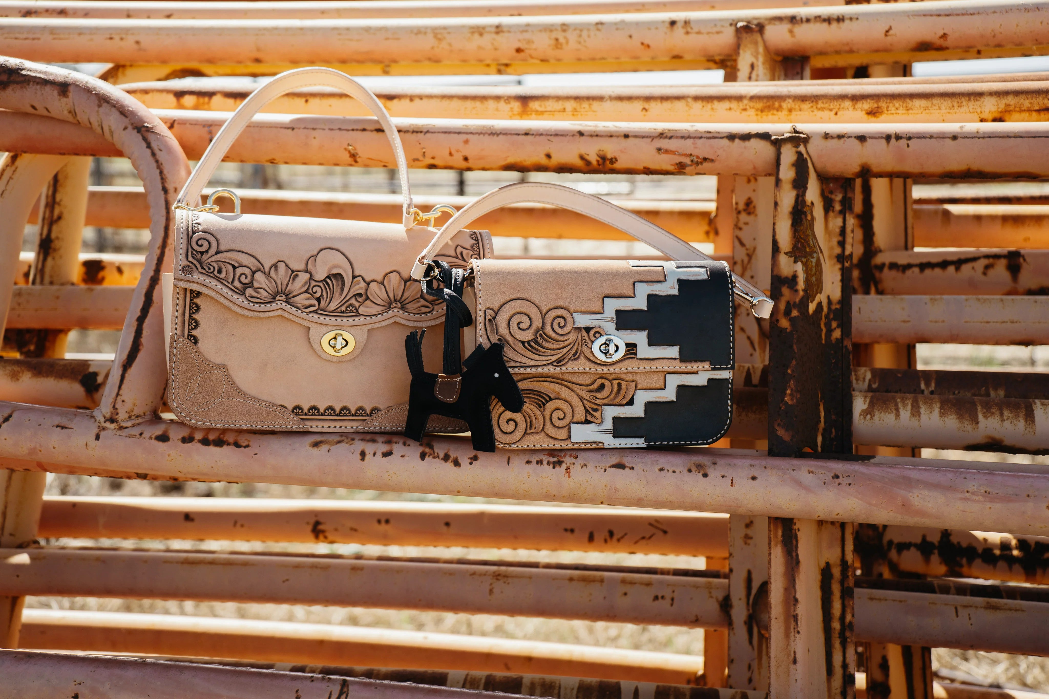 The Maddog Leather Clancy Purse