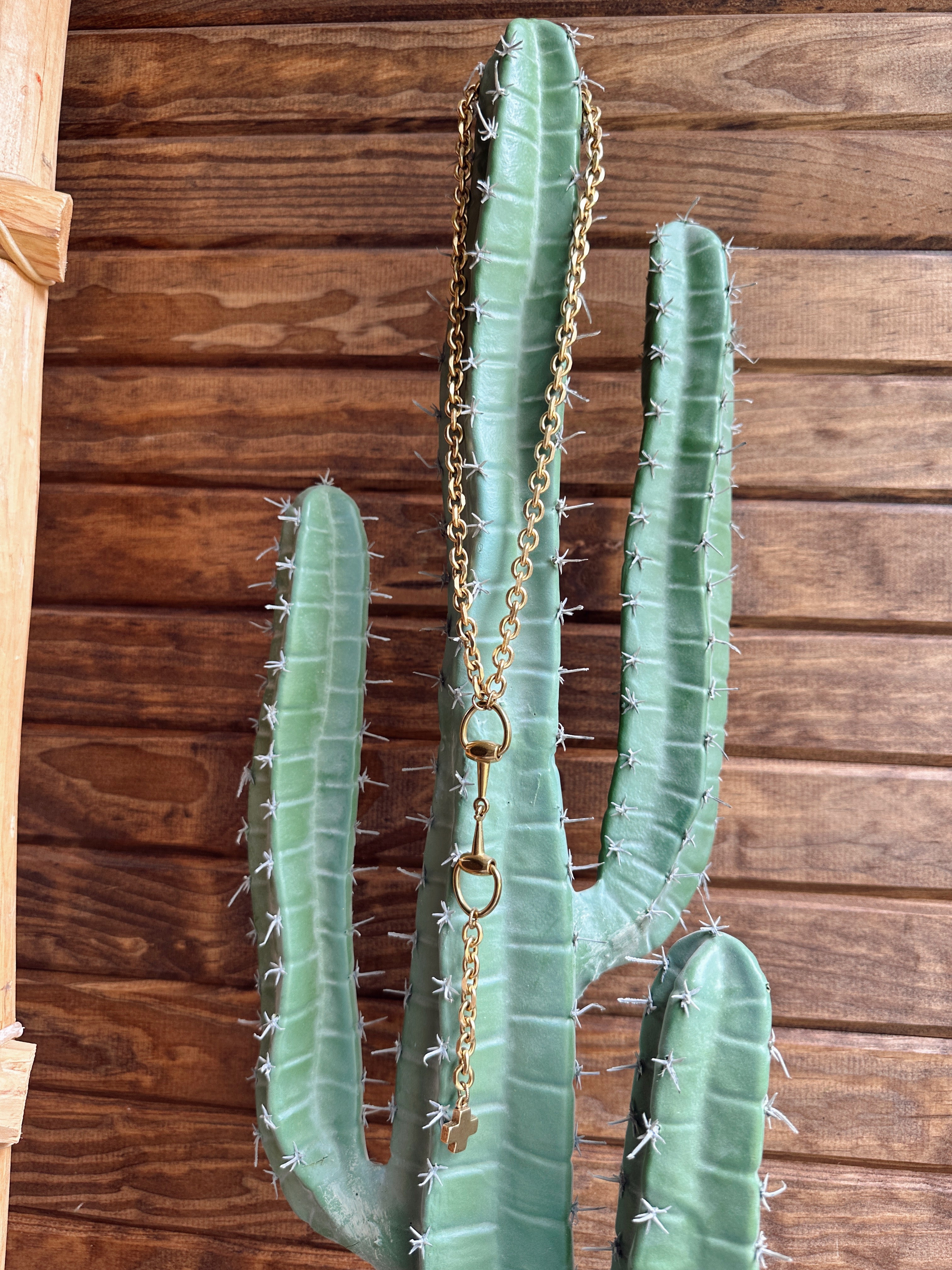 The Bitty Lariat - Silver Cross