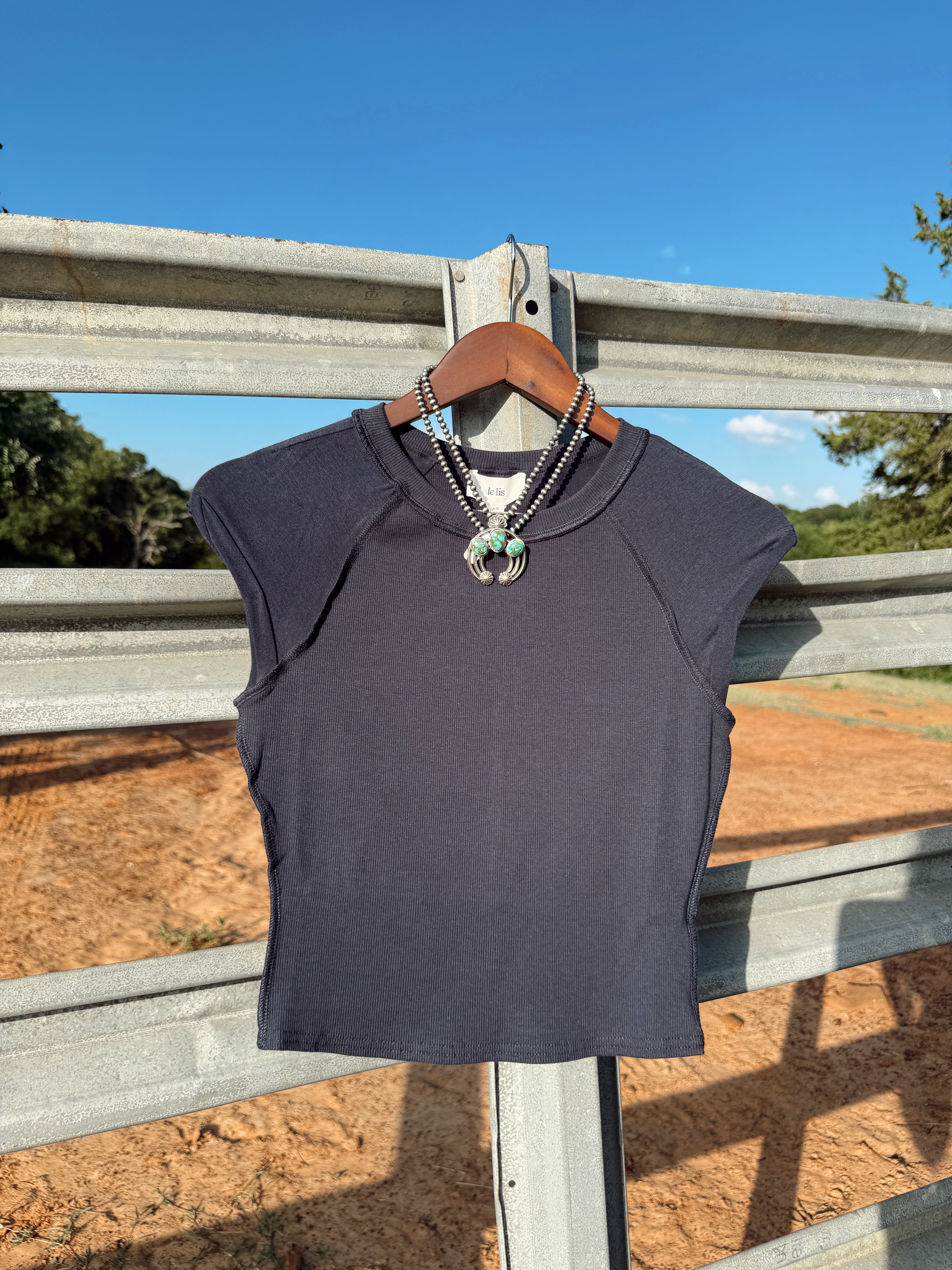 The Ramona Top - Navy