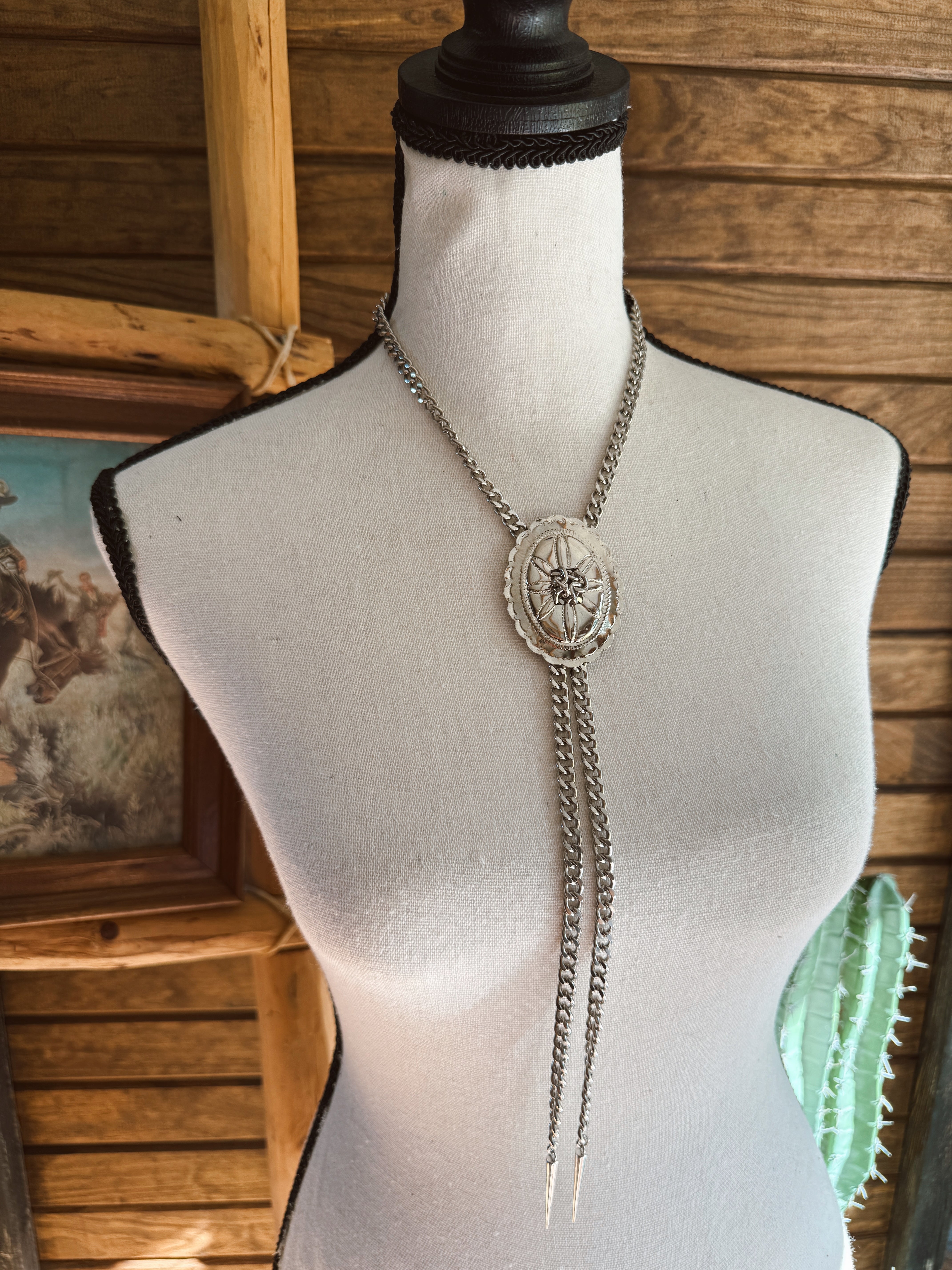 The Concho Bolo Necklace