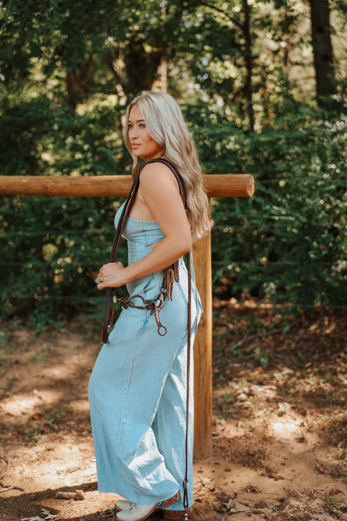 The Johnny Denim Jumpsuit