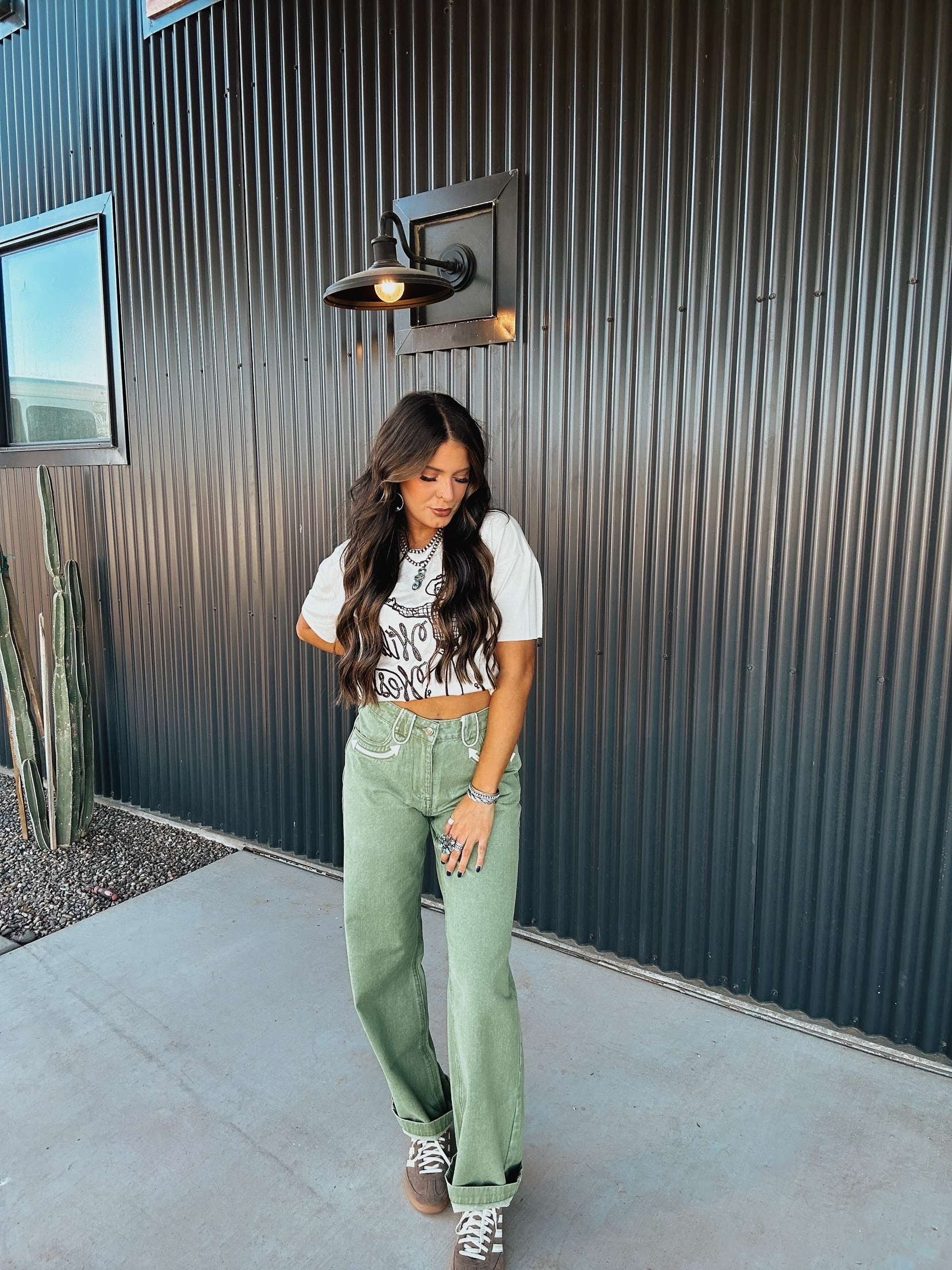 The Olive Bareback Pants