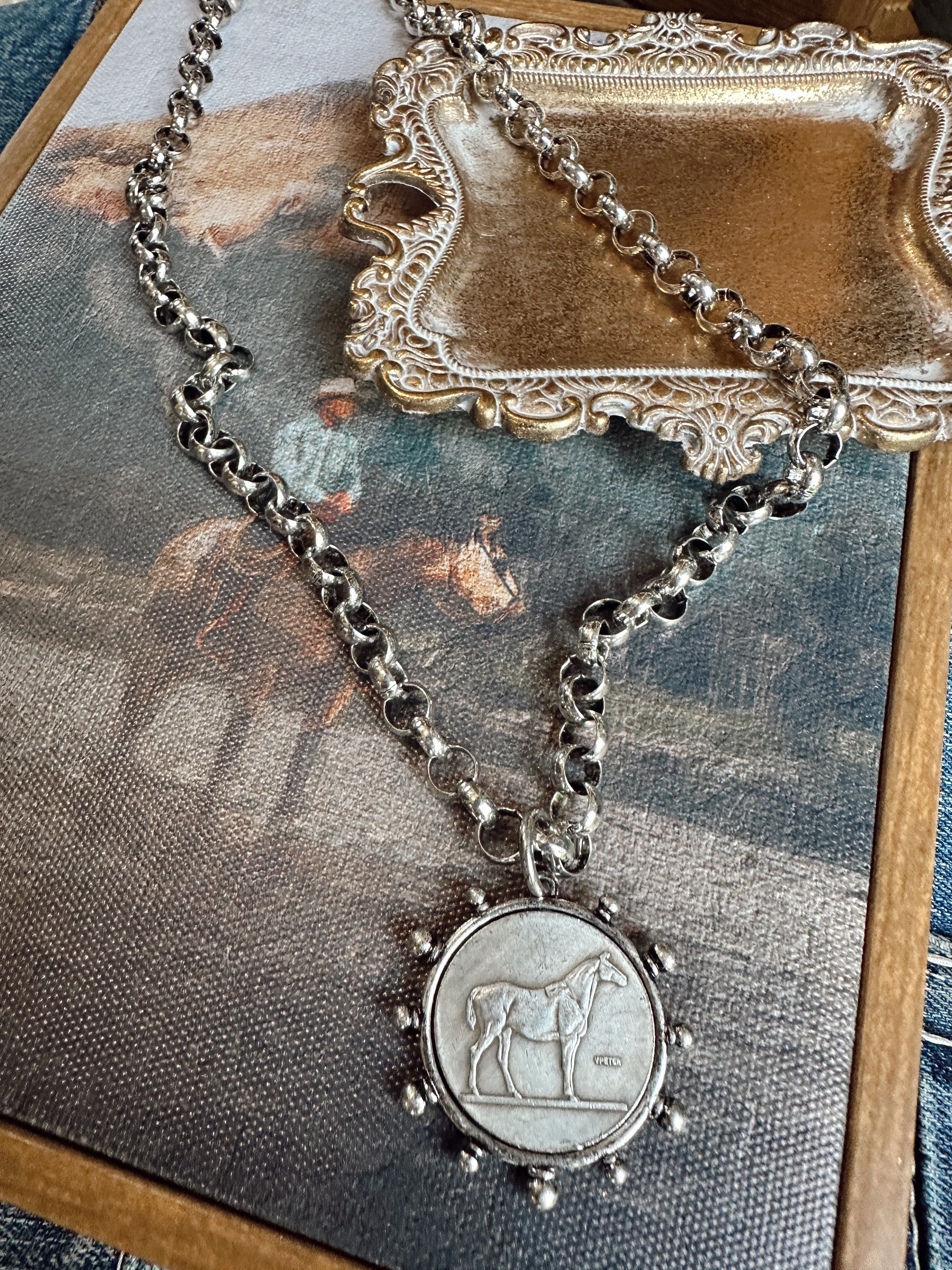 The Pony Necklace - 2 Options