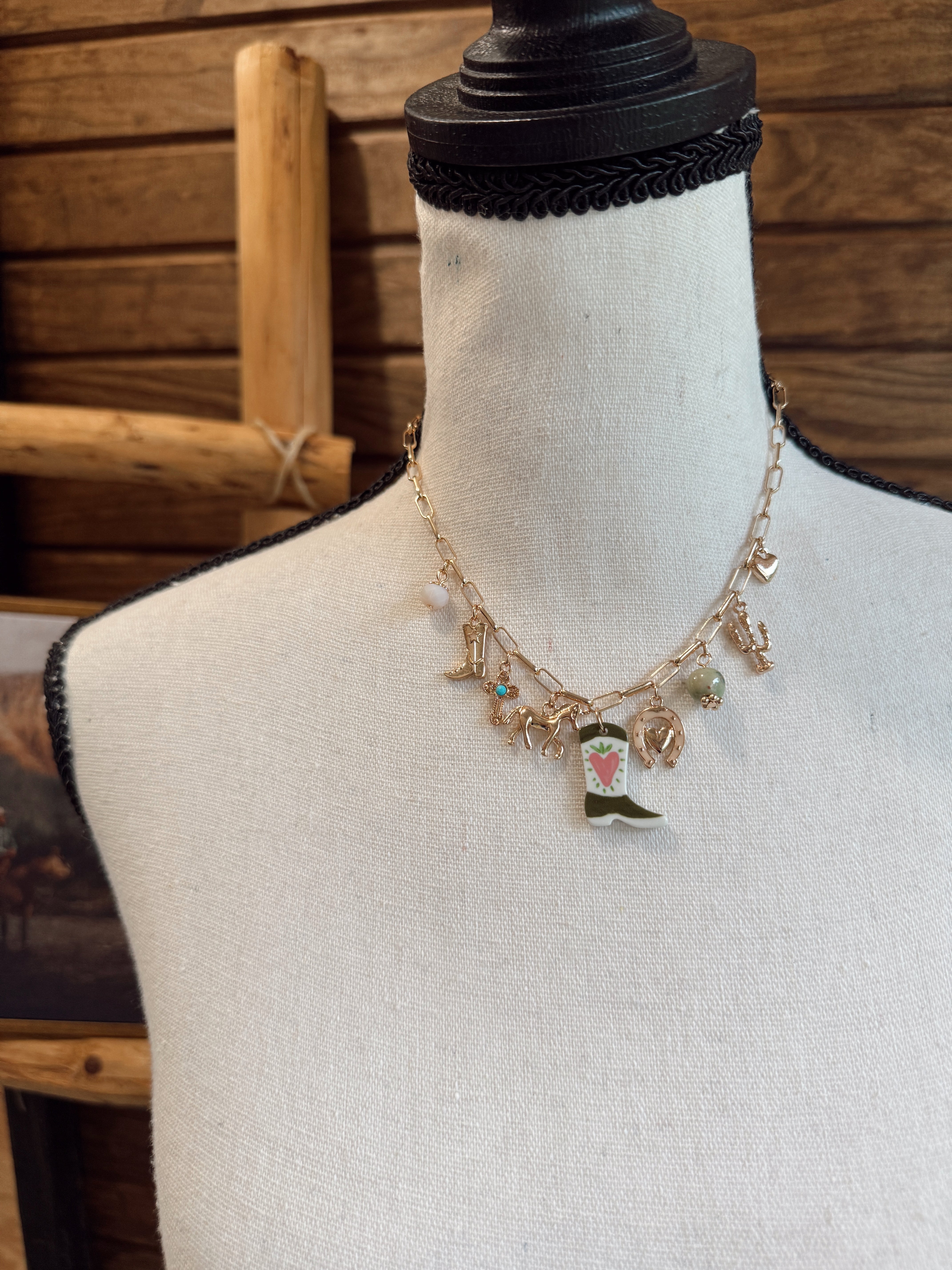 The Allie Charm Necklace