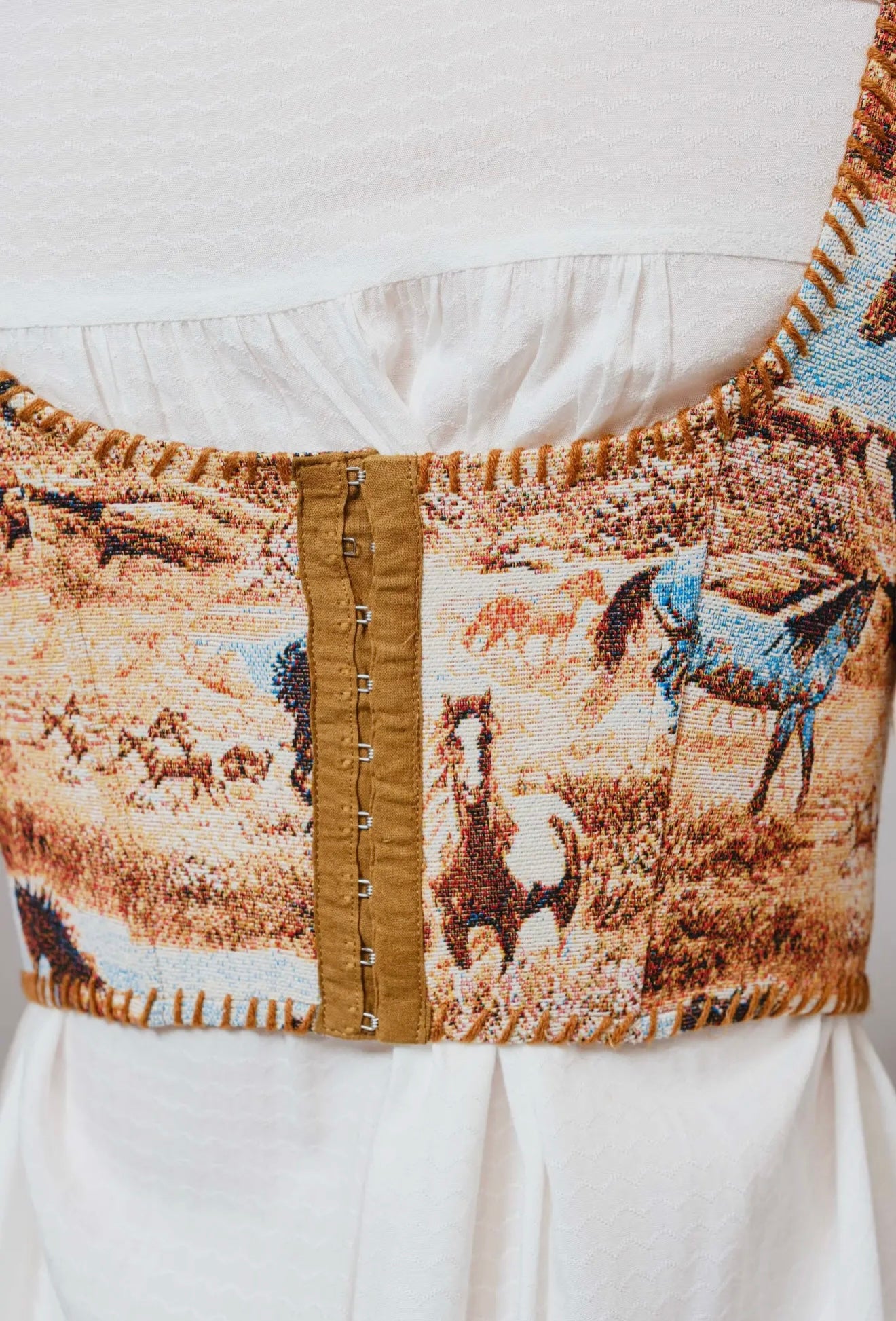 The Western Stitch Top