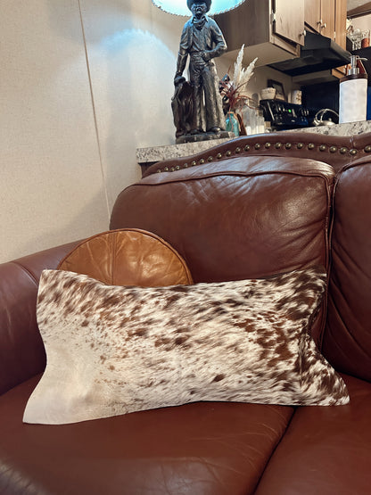 The Cowhide Lumbar Pillow { multiple options }