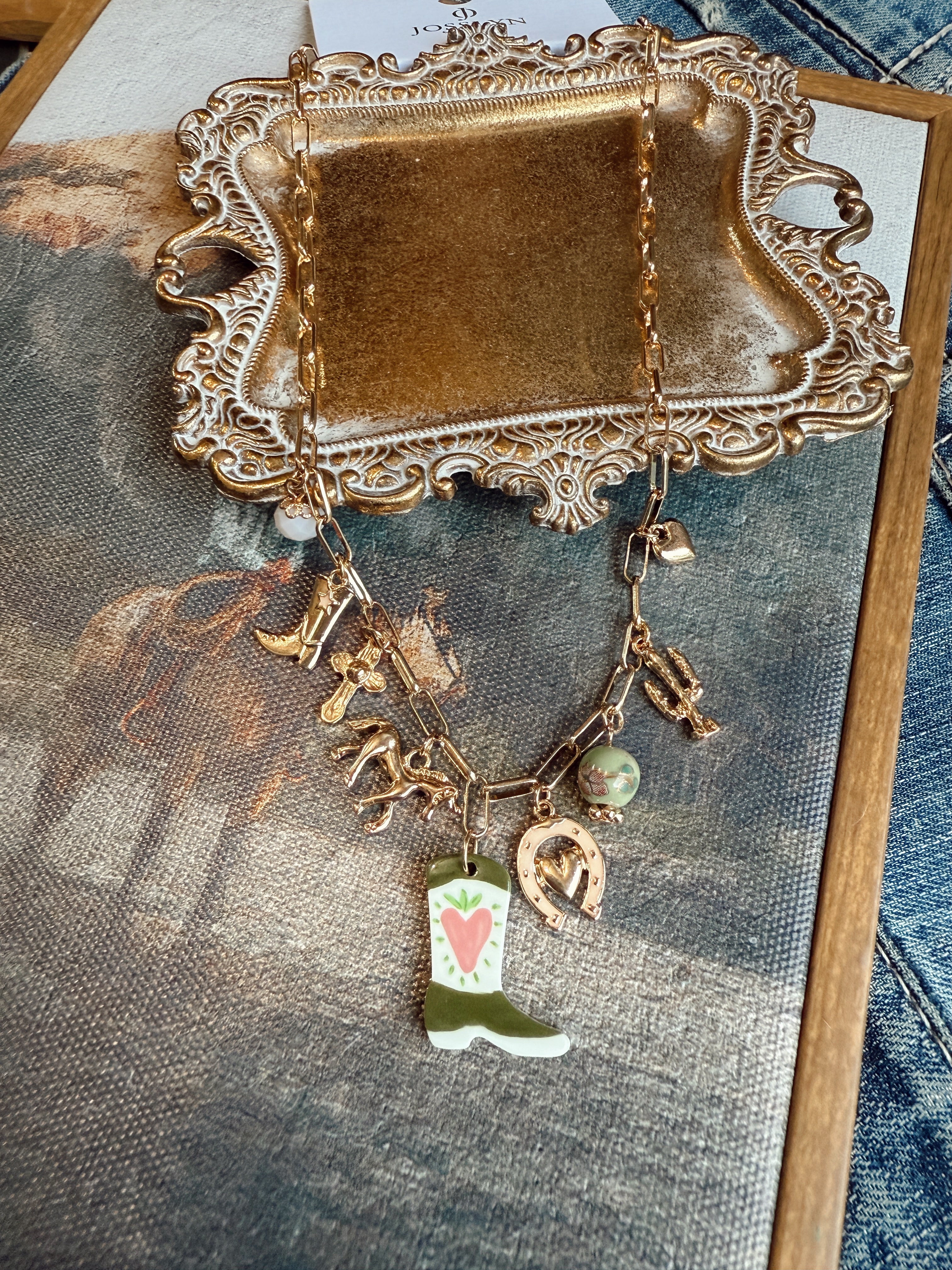 The Allie Charm Necklace