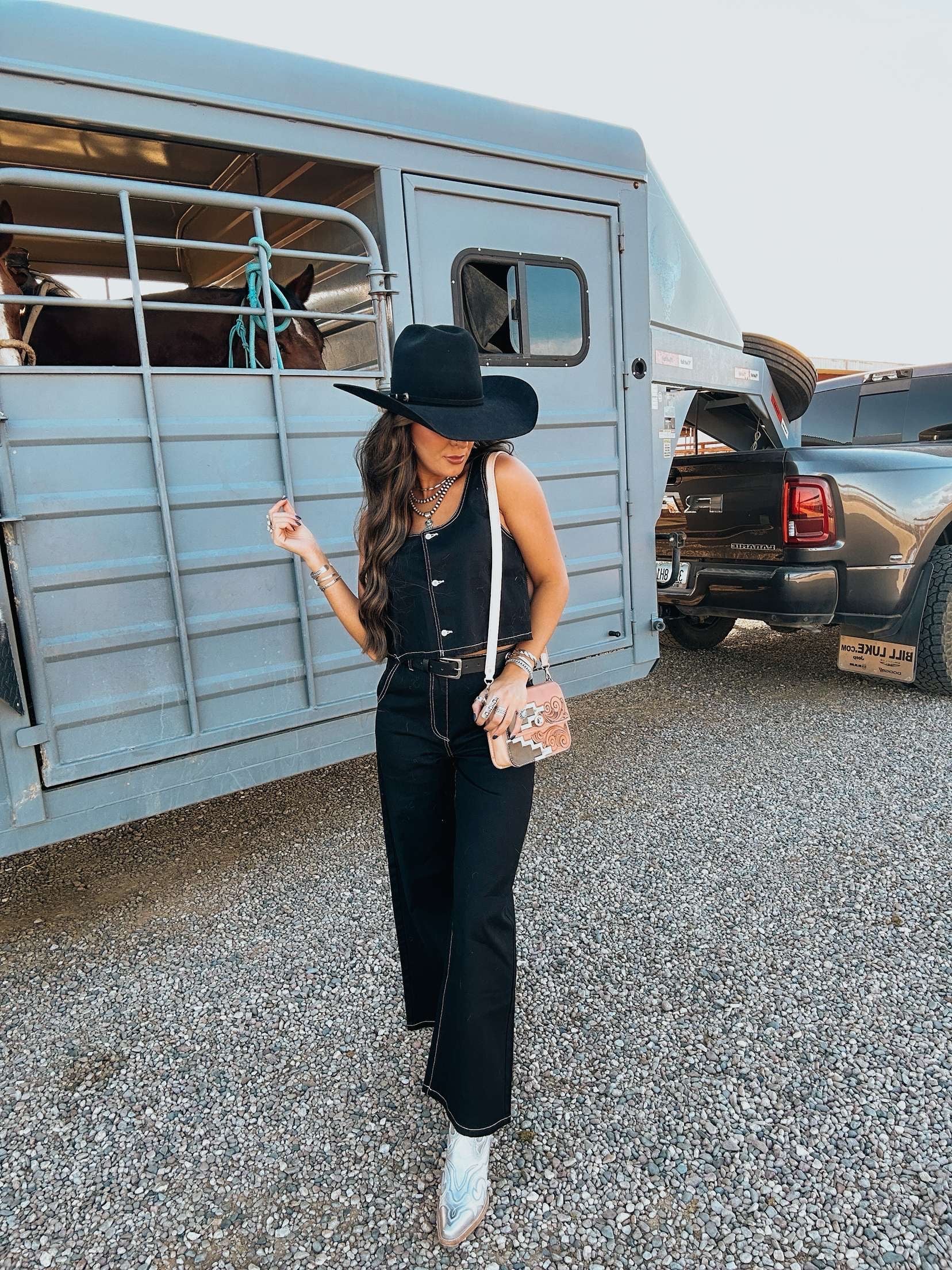 The Maddog Leather Aztec Purse