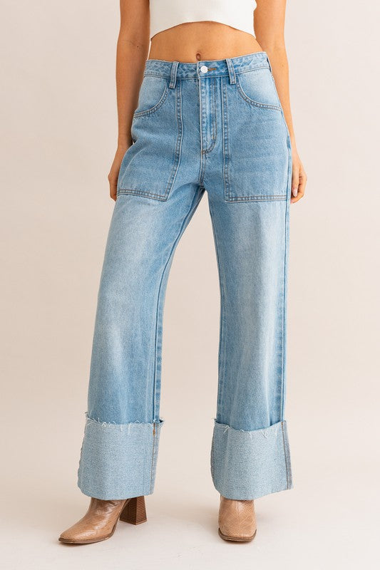 The Jenny Cuffed Jeans