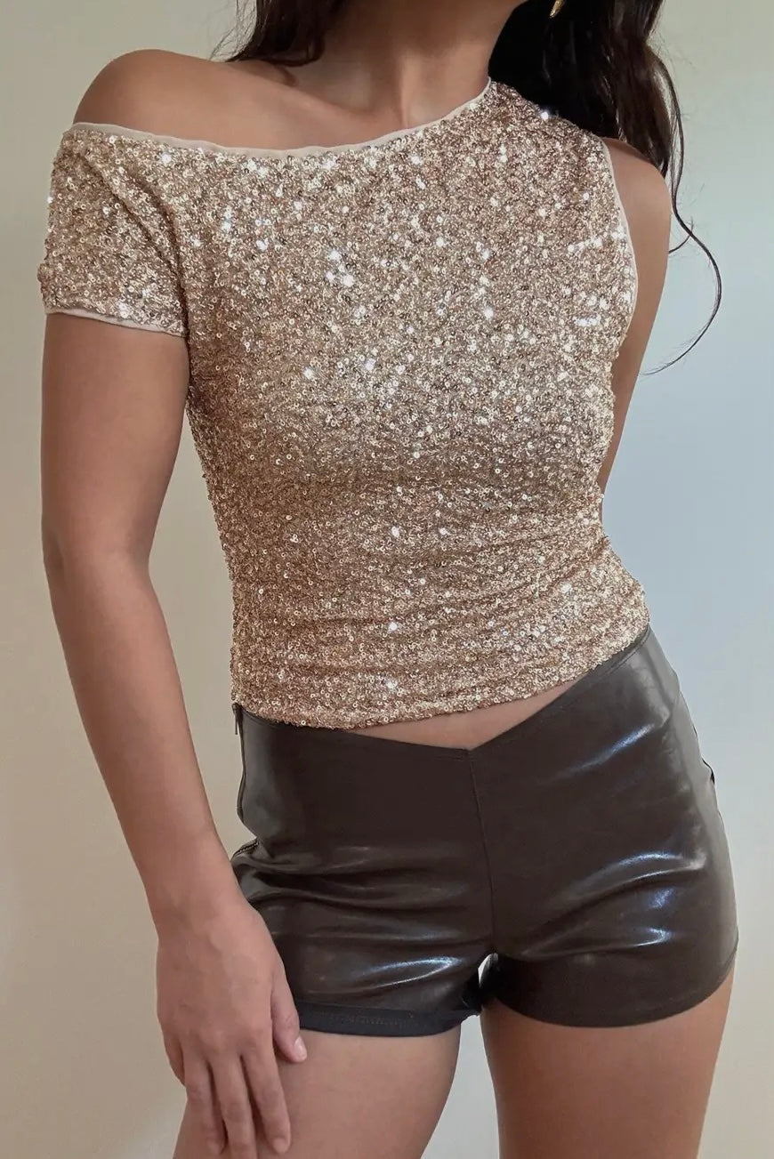 The Gold Buckle Top