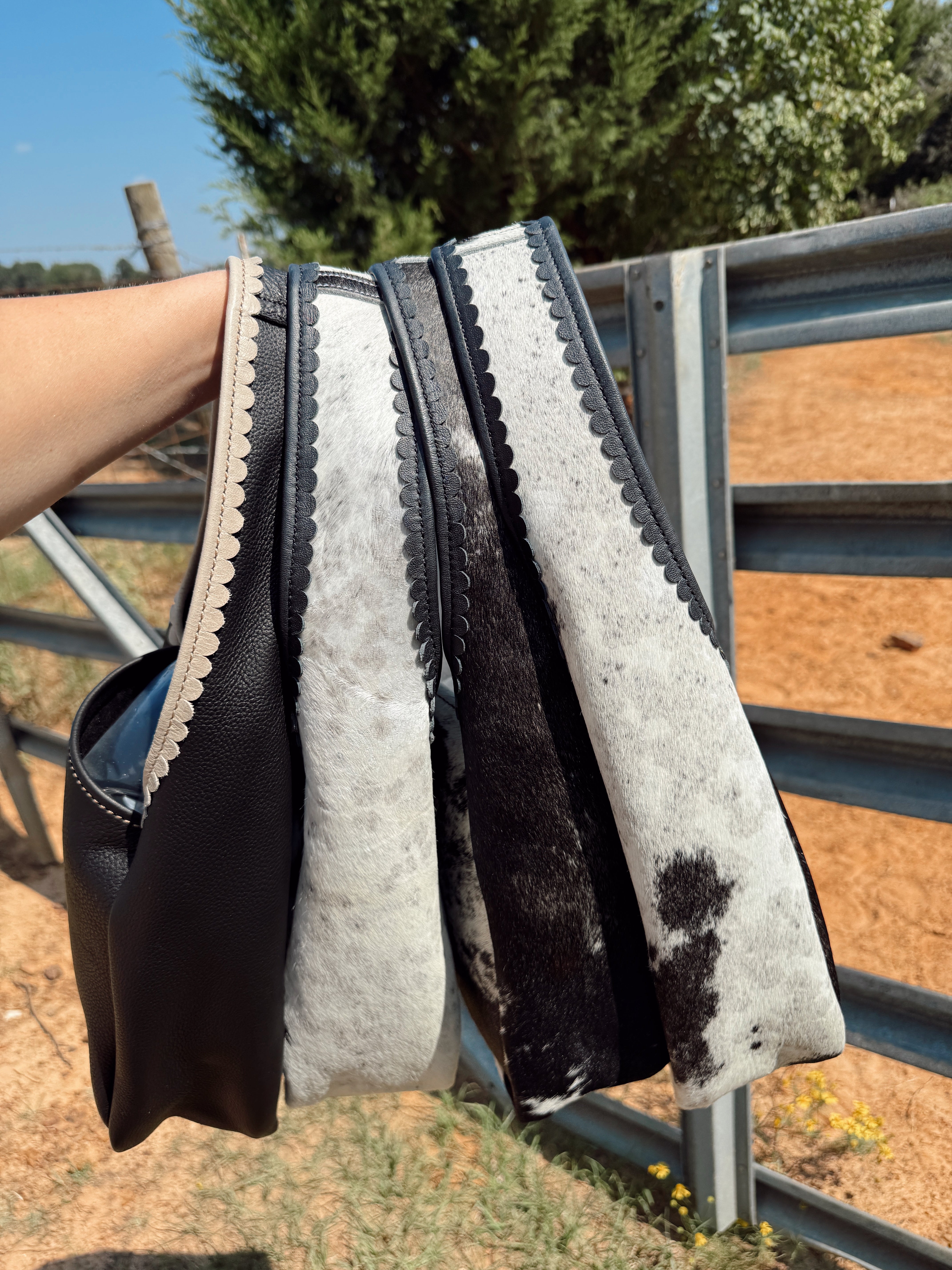 The Maddog Leather Hobo Purse - Cowhide