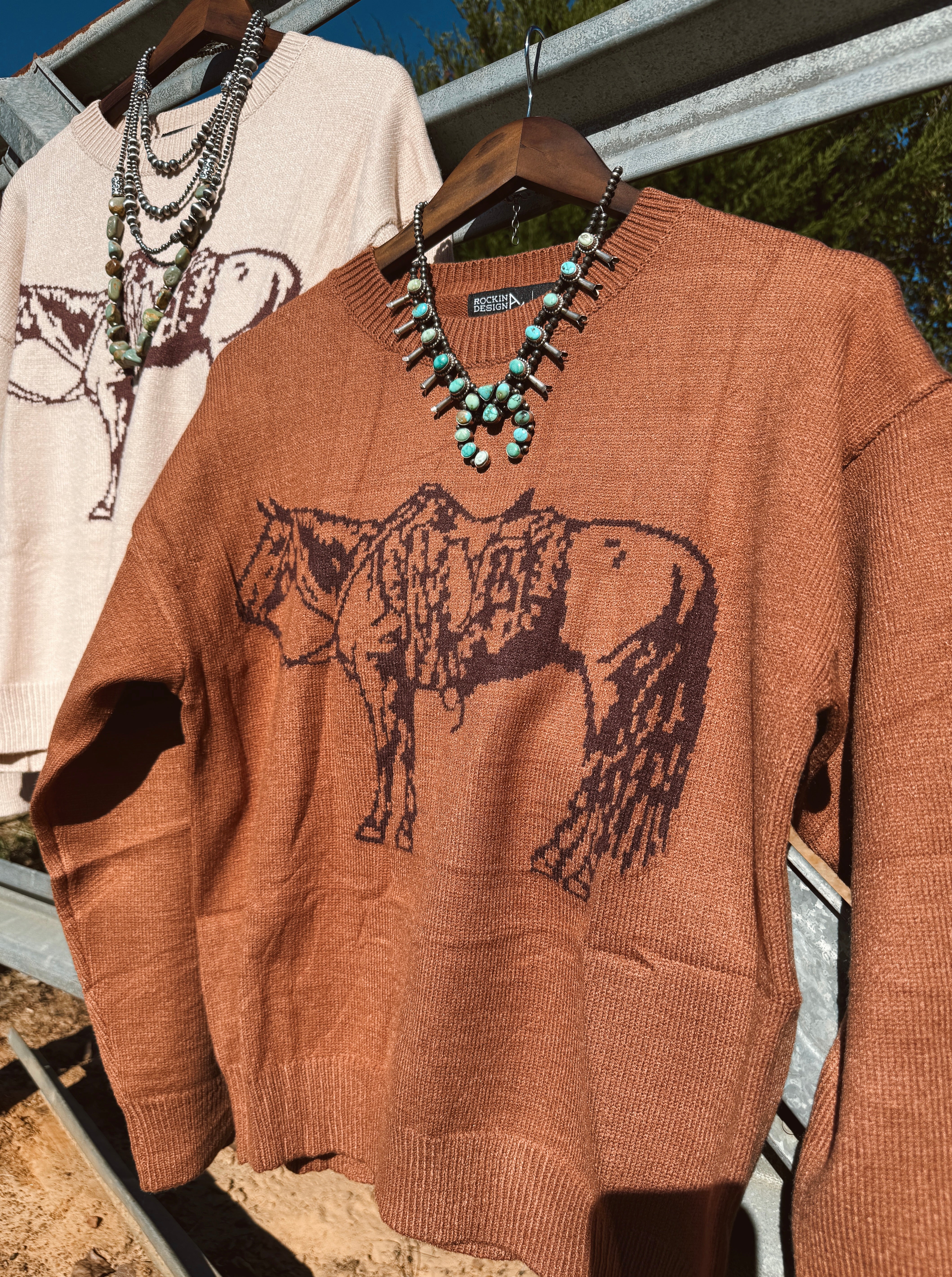 The Cowpoke Sweater - Brown