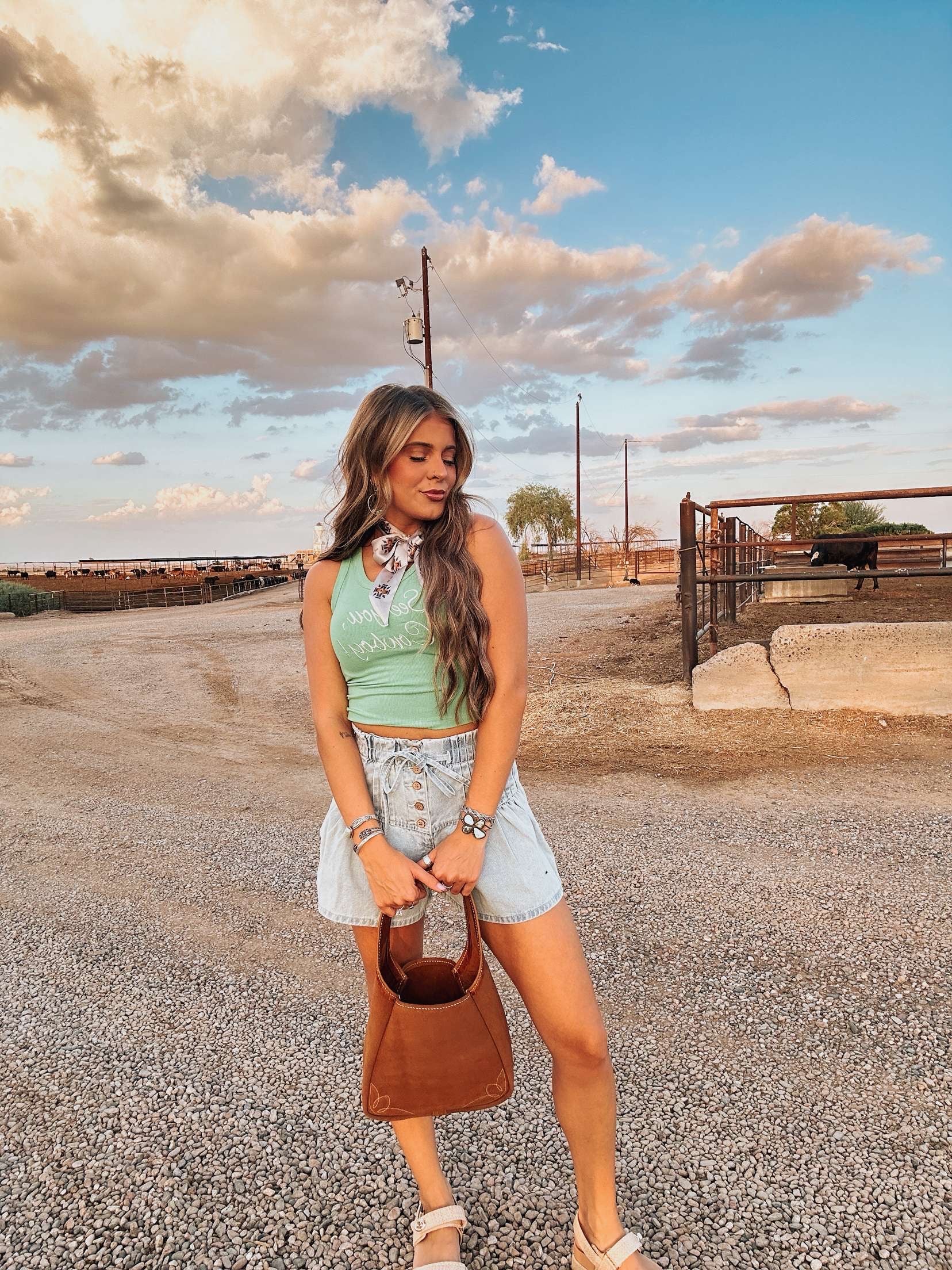 The See You Cowboy Embroidered Tank