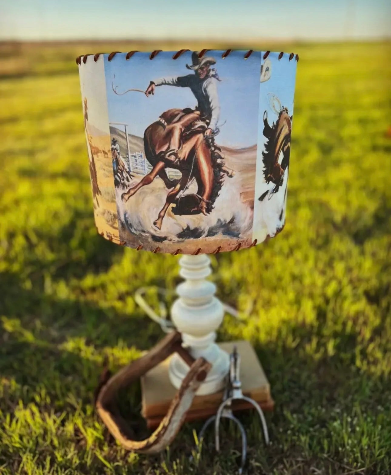 The Will James Wild Bunch Lampshade