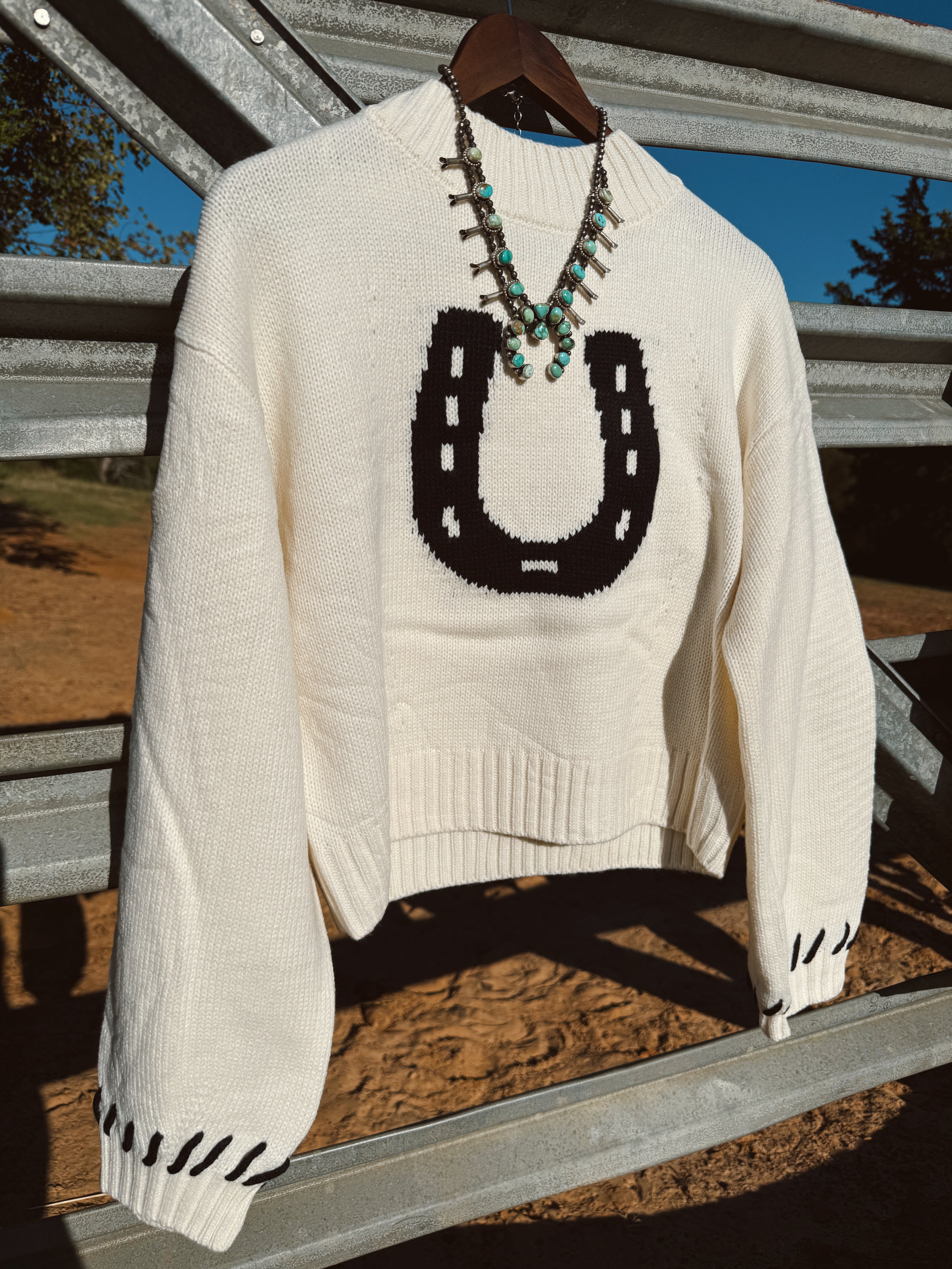 NEW The Buckstitch Sweater