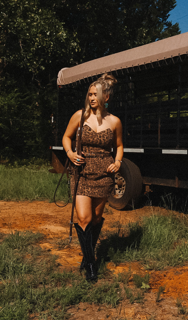 The Cheyenne Dress - Leopard