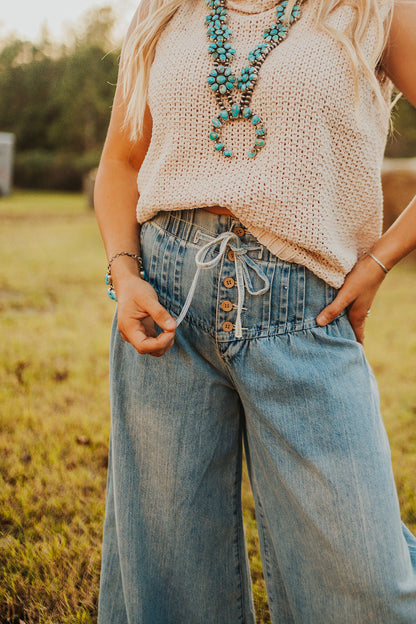 The Palomino Wide Leg Jeans