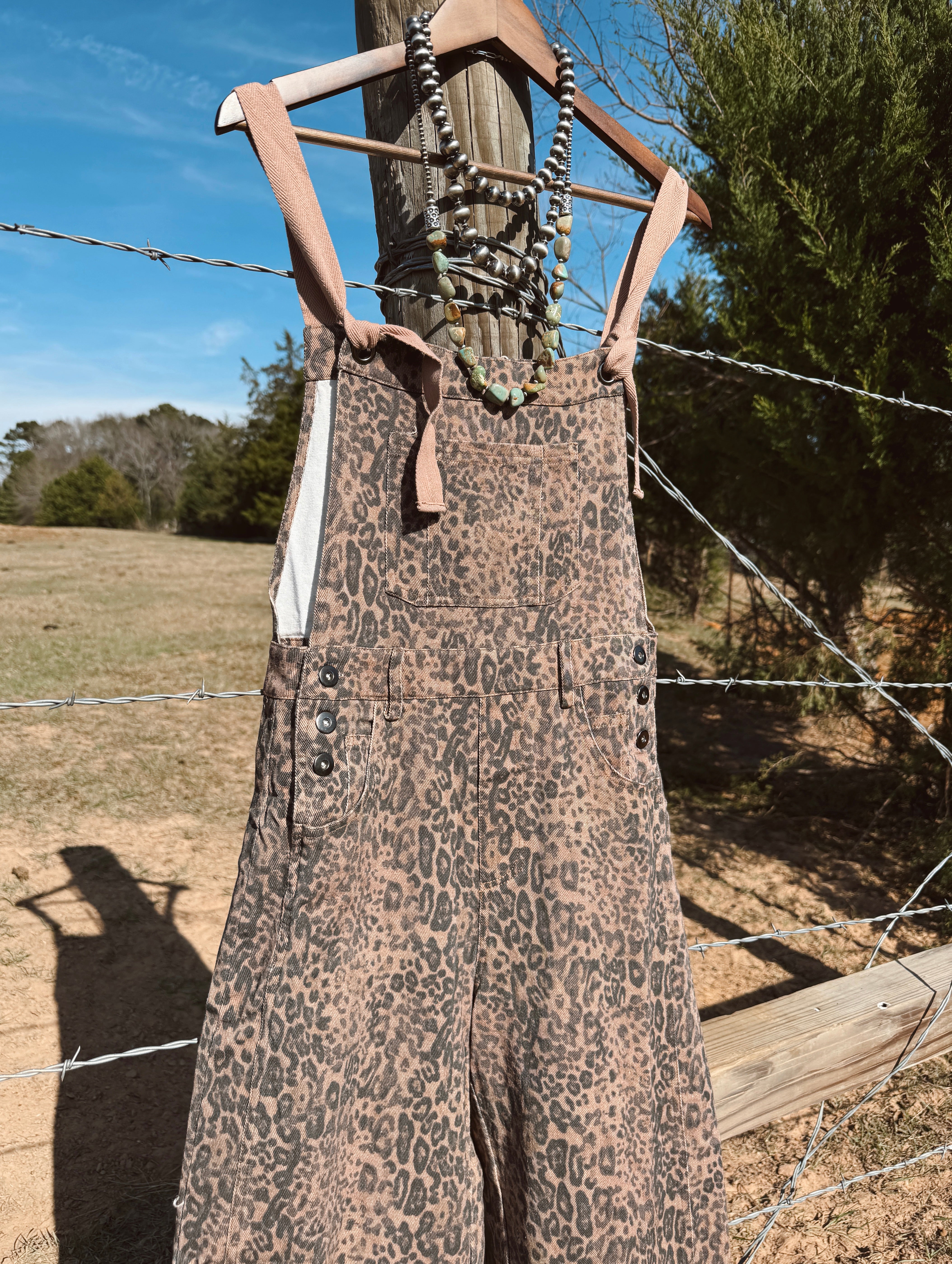 The Leopard Overalls