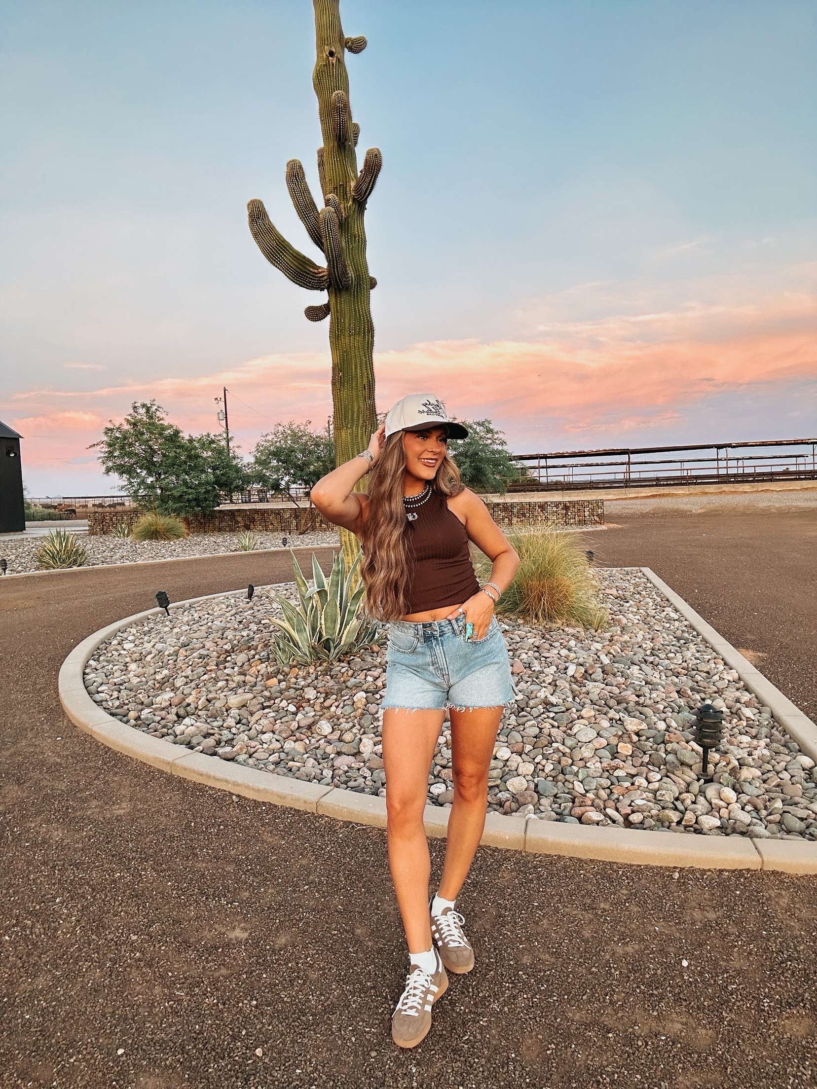 The Horseshoe Embroidered Tank - best seller