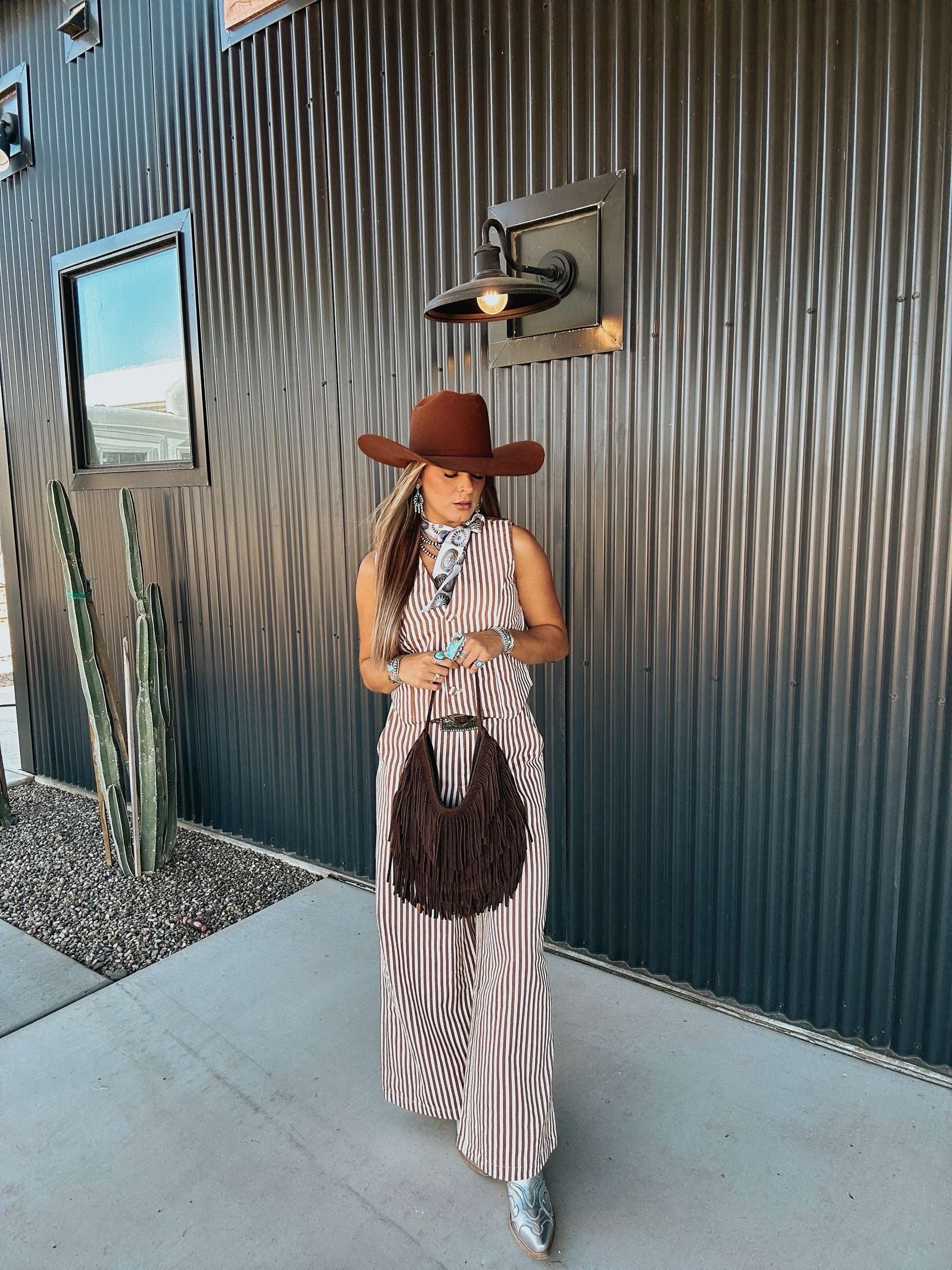 The Fringe Purse - Chocolate