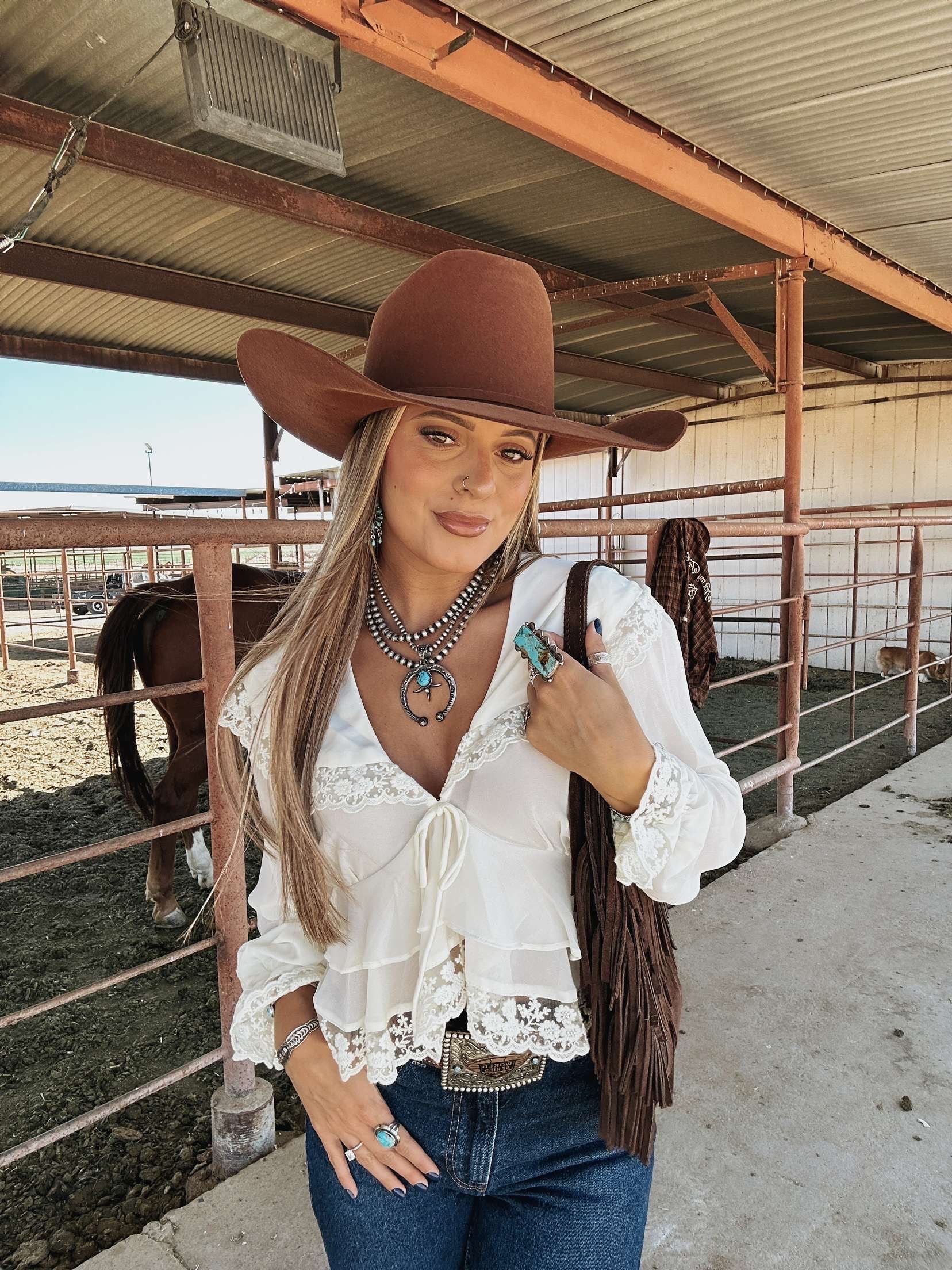 The Fringe Purse - Chocolate