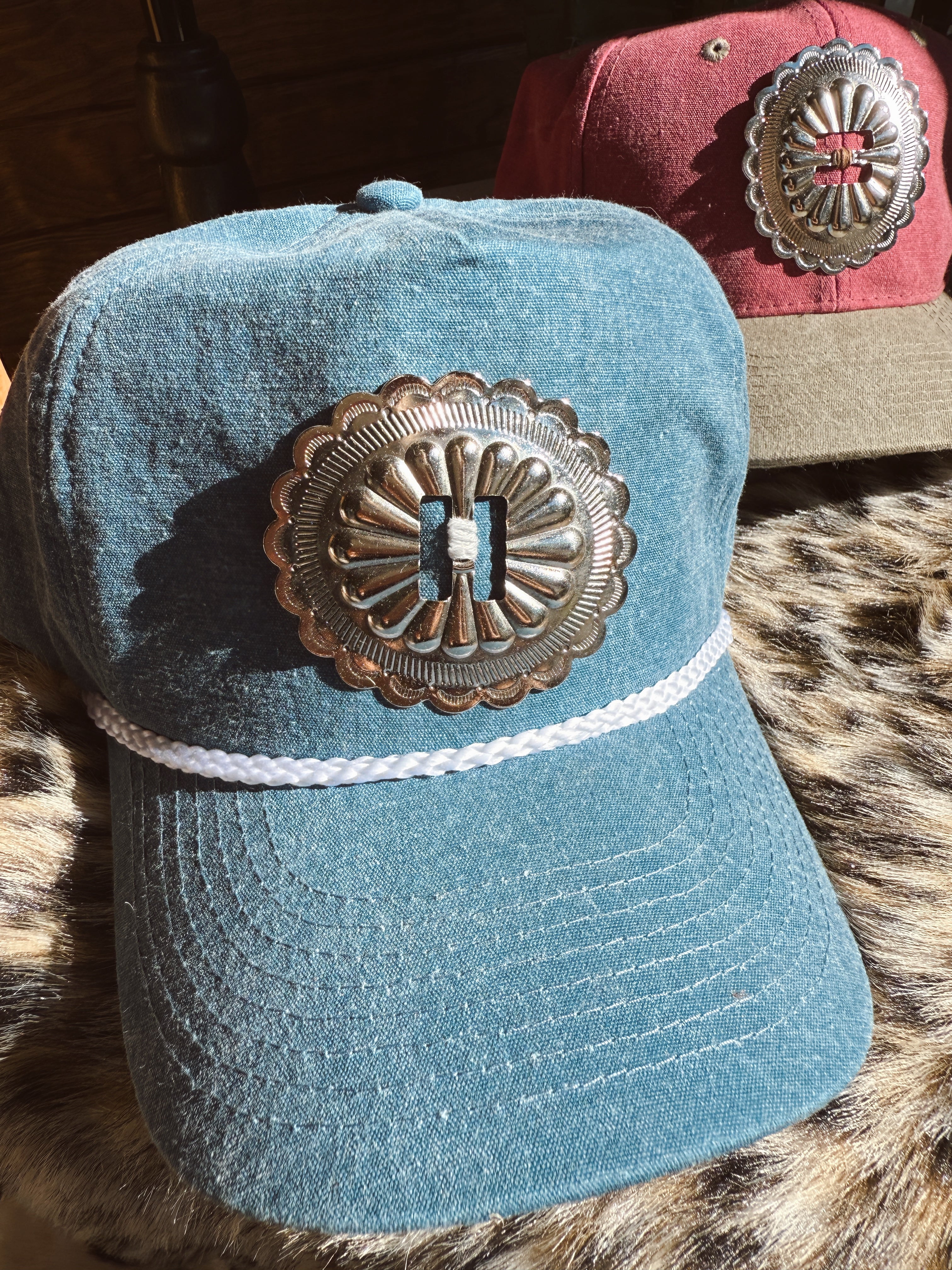 The Concho Cap - Denim