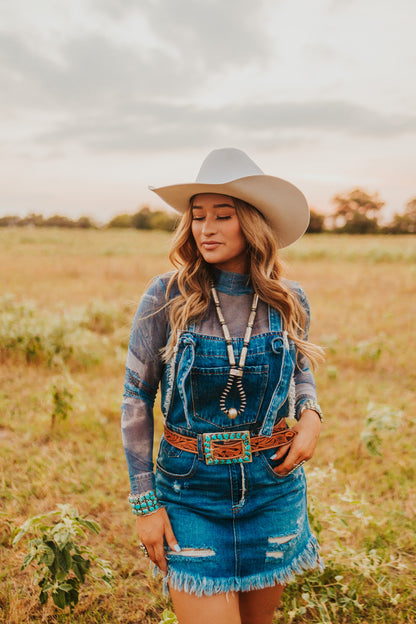 The Denim Overall Dress