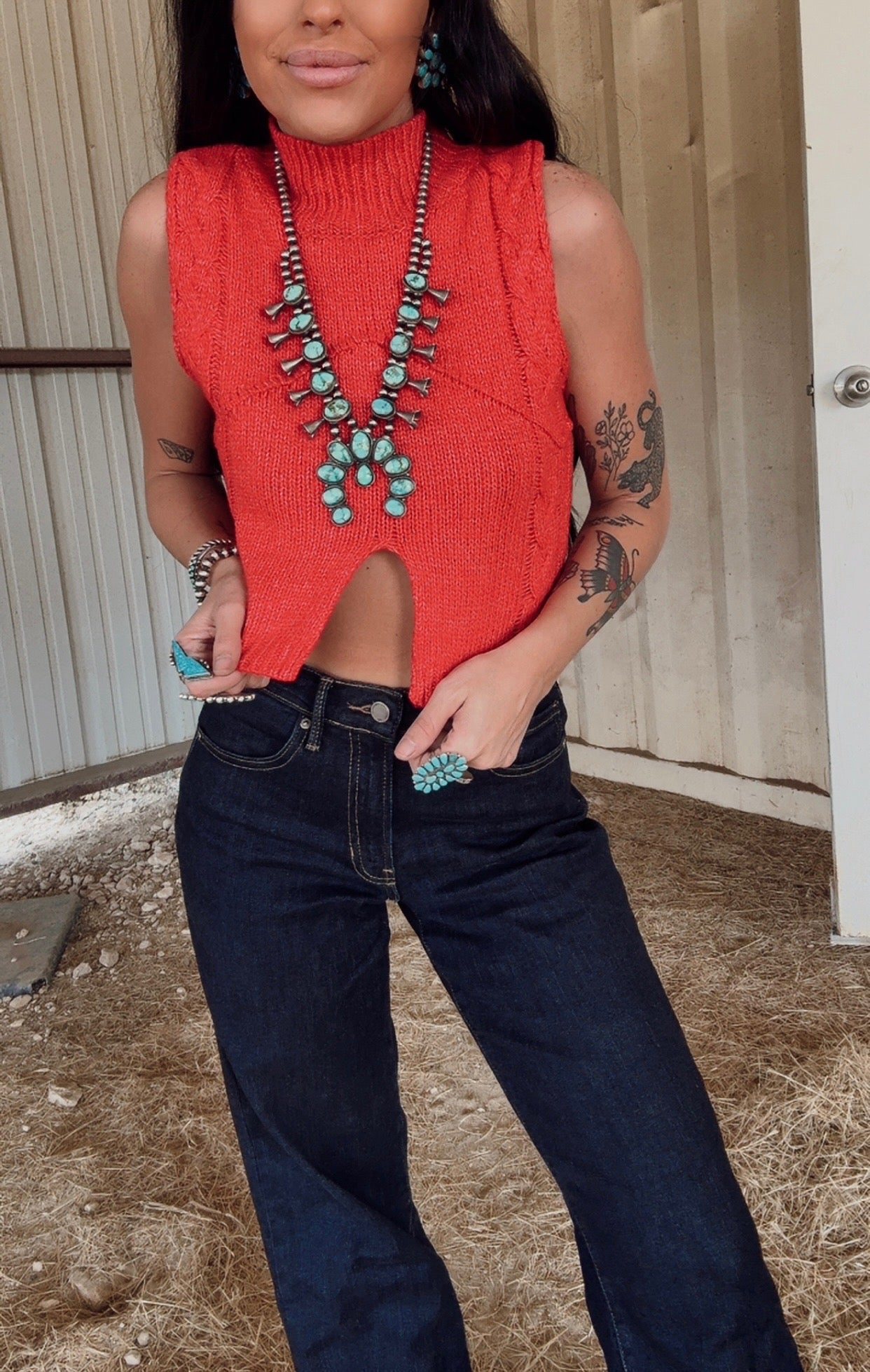 The Mock Neck Top - 2 colors