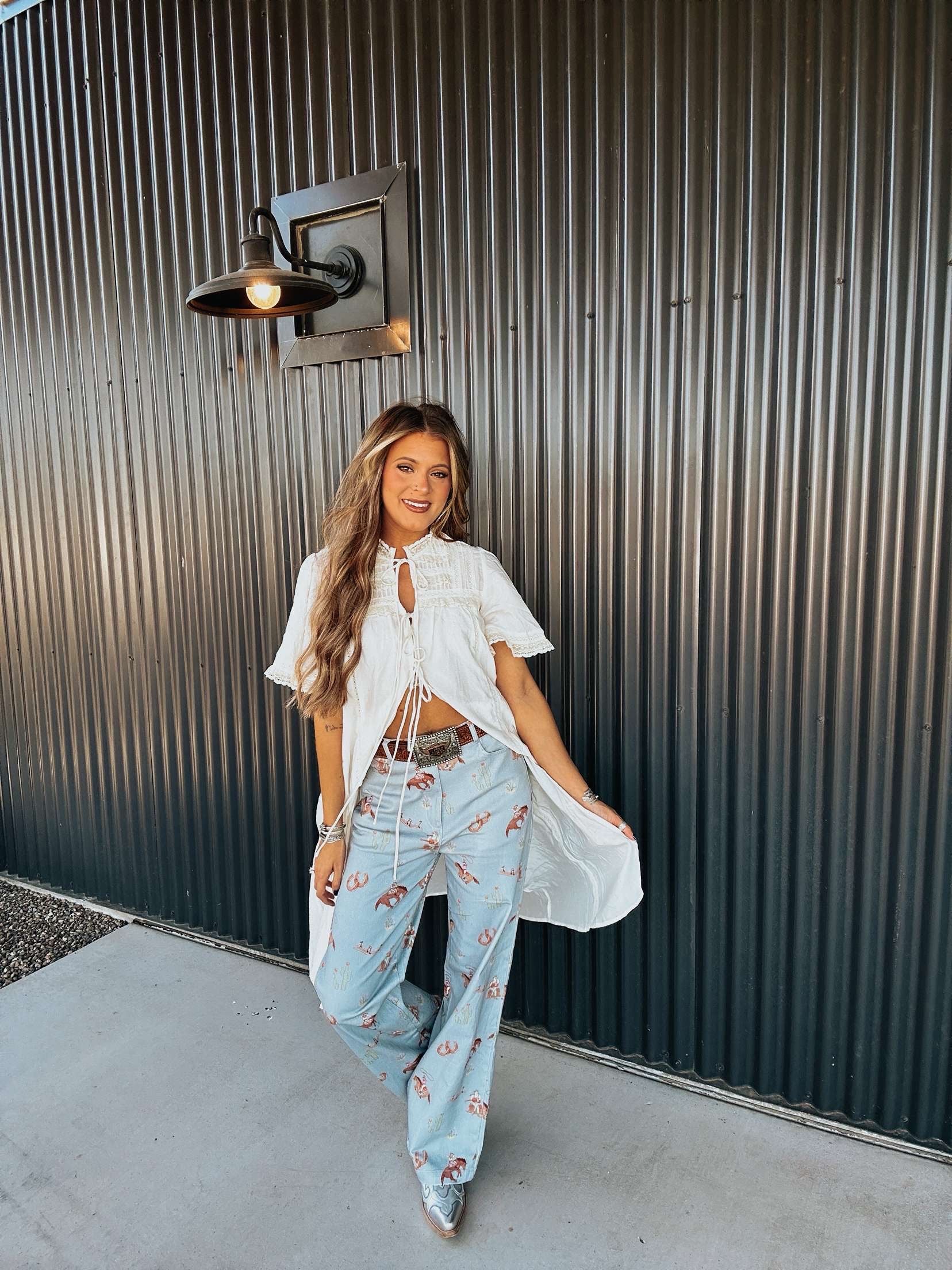 The Haney Western Jeans