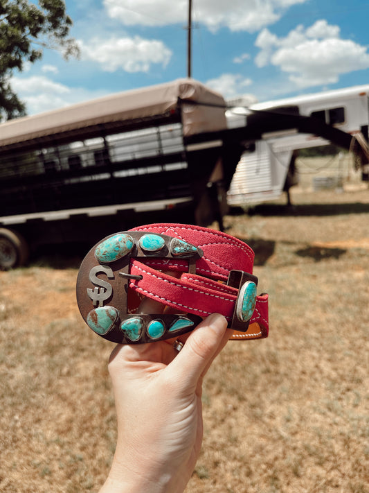 The Punchy Pink Gunslinger Belt