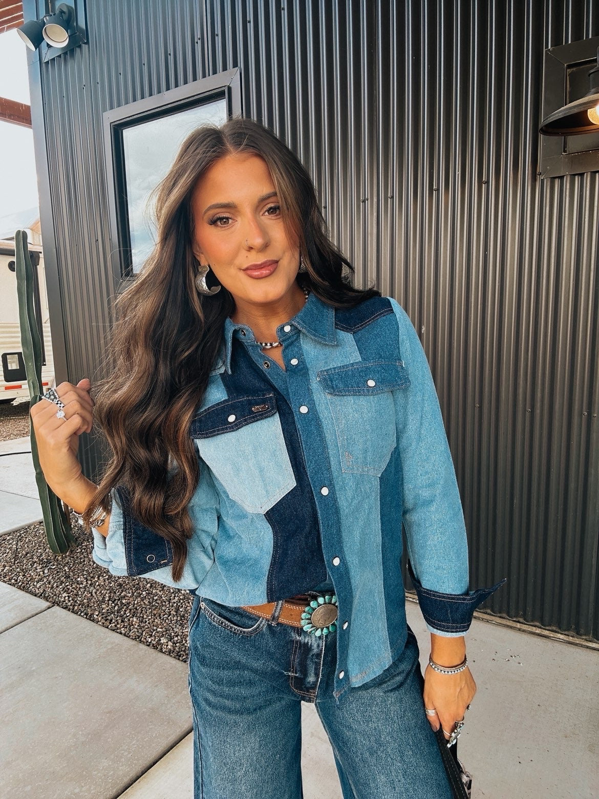 The Denim Top - best seller