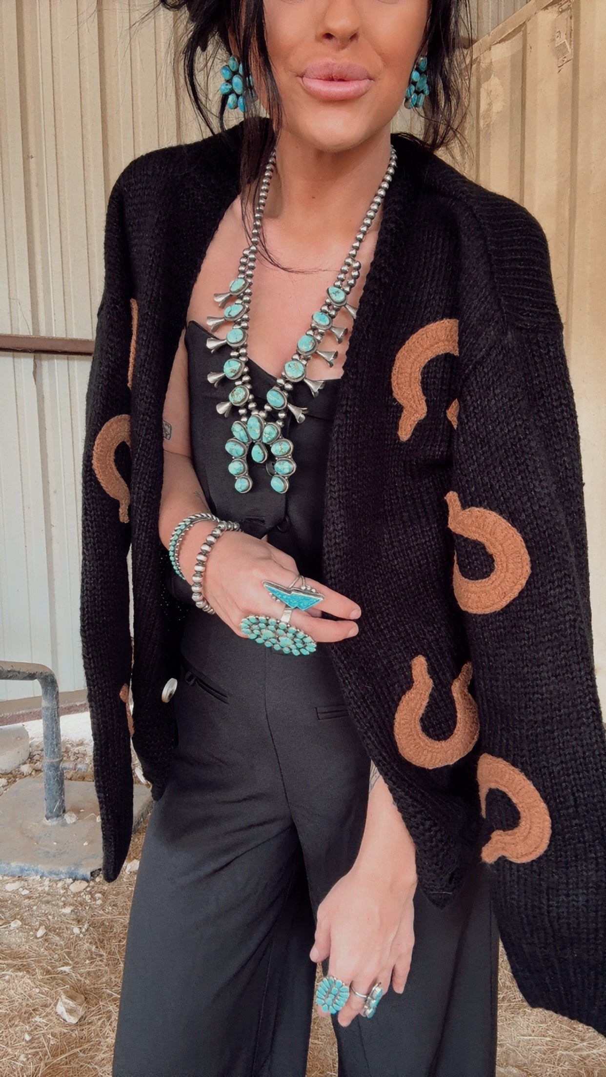 The Horseshoe Cardigan