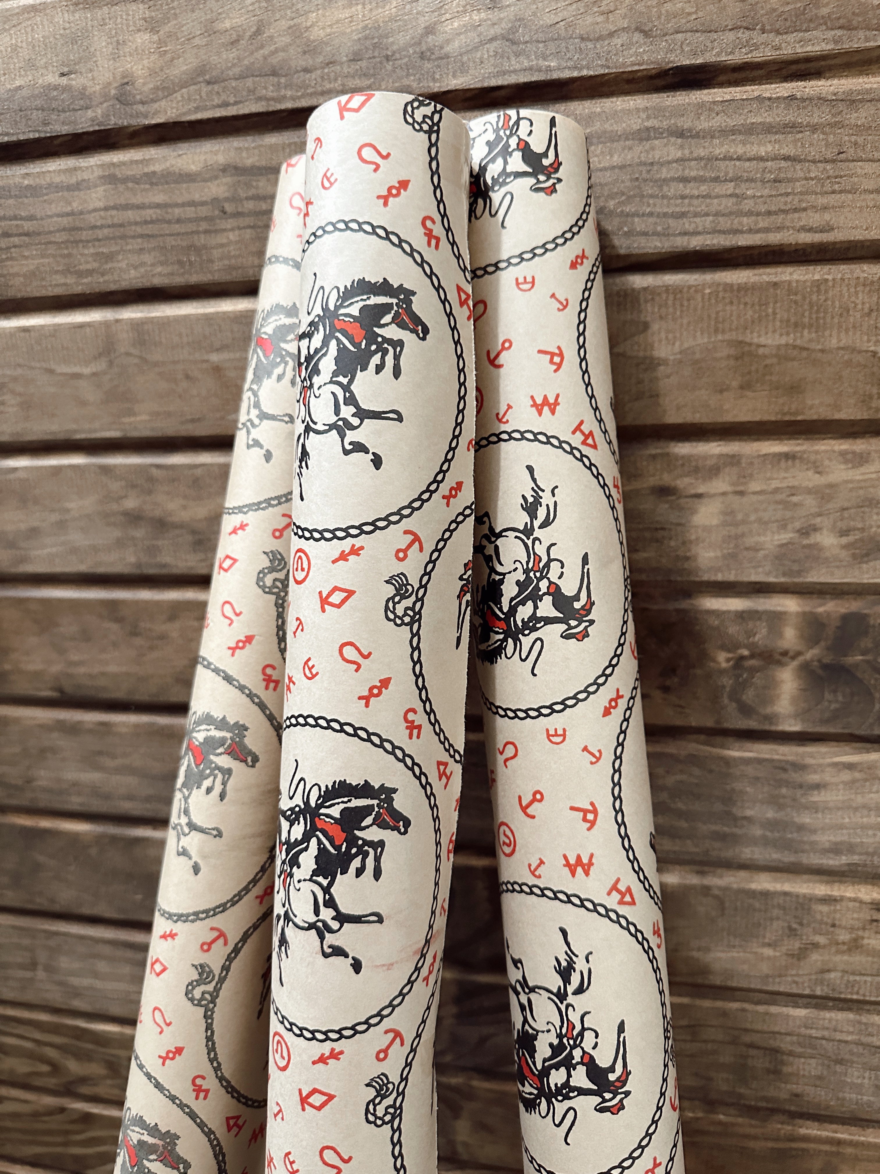 The Bronc Wrapping Paper