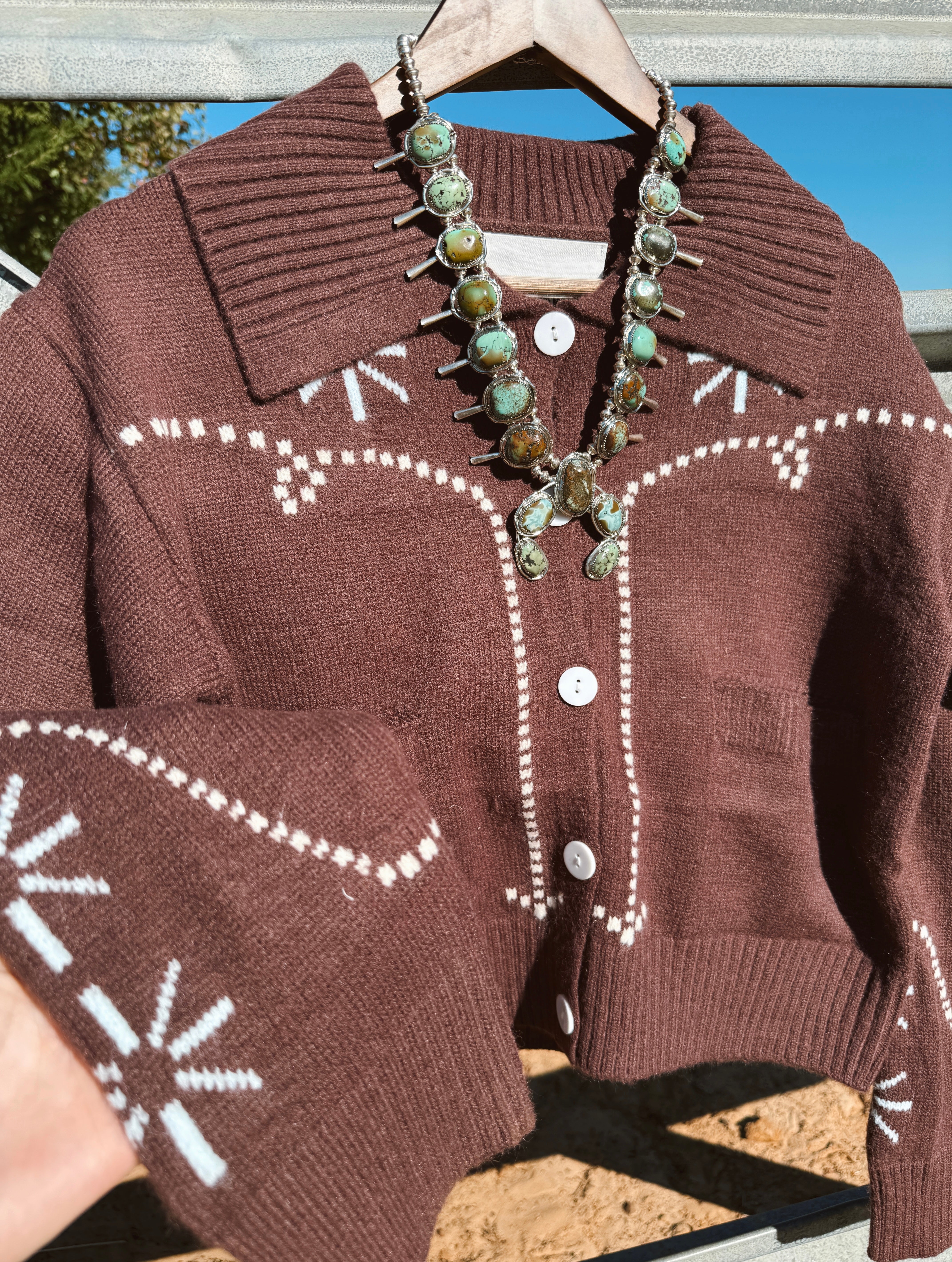 The Western Mesa Sweater - best seller