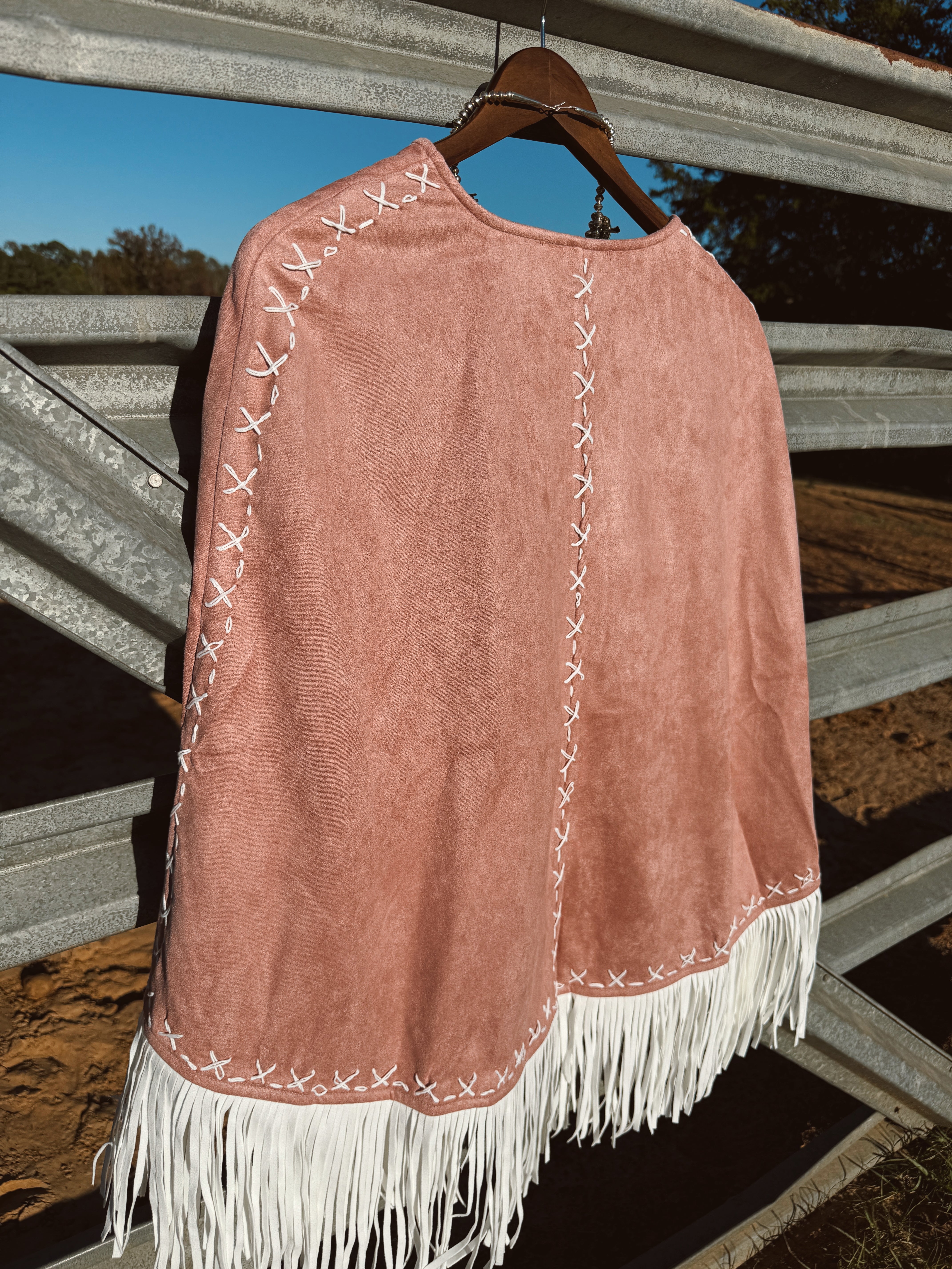The Clancy Cape - Pink