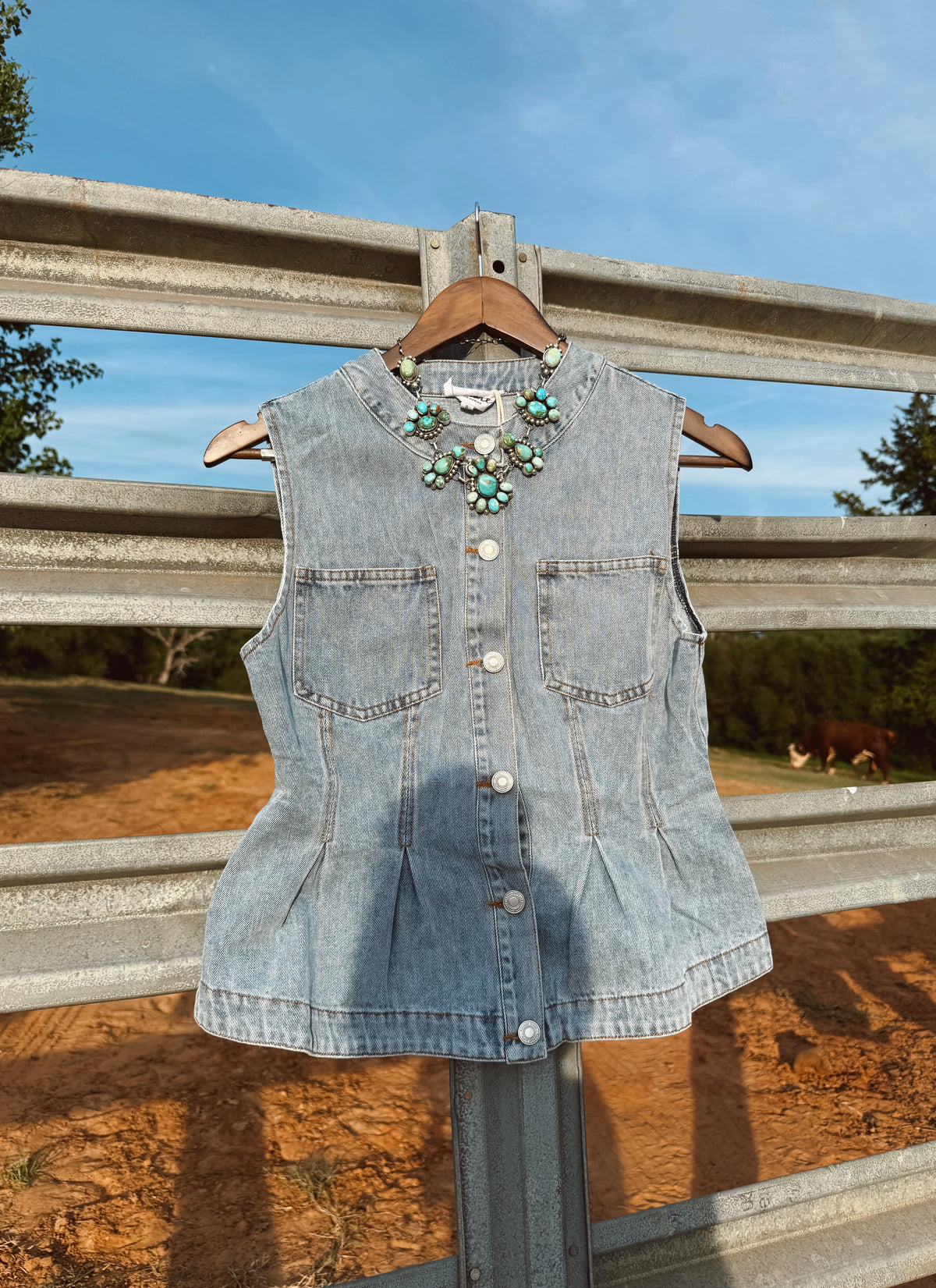 The Harlyn Denim Top