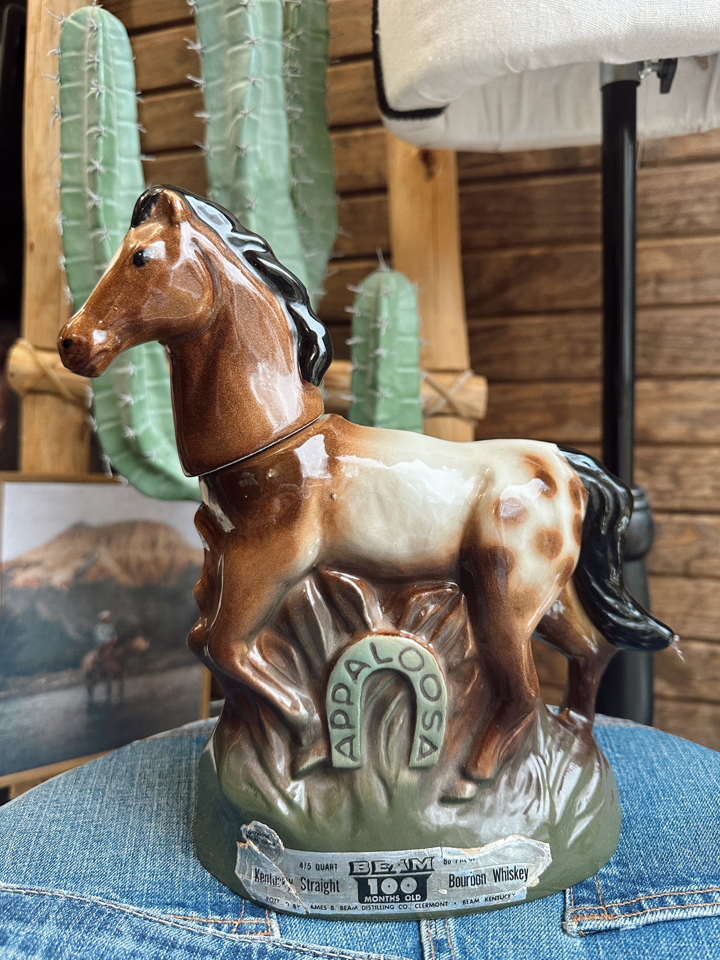 The Vintage Appaloosa Whiskey Bottle