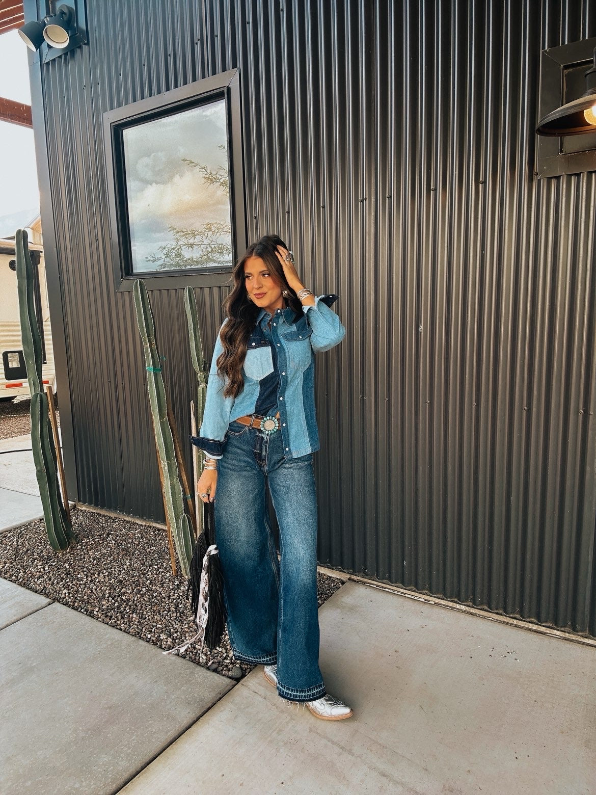 The Denim Top - best seller